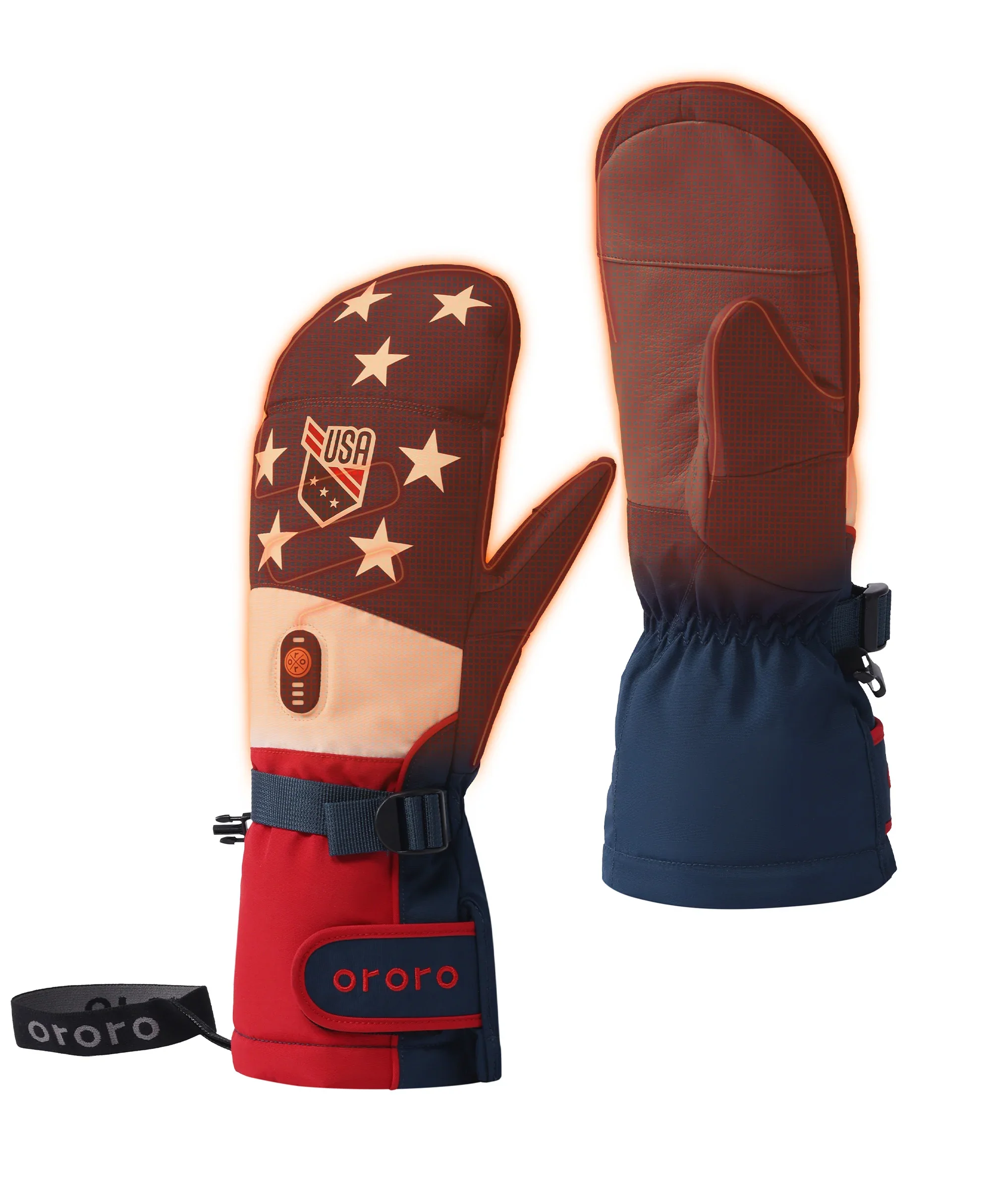 Amsterdam 2.0 Unisex Heated Mittens - USABS Edition - Image 2