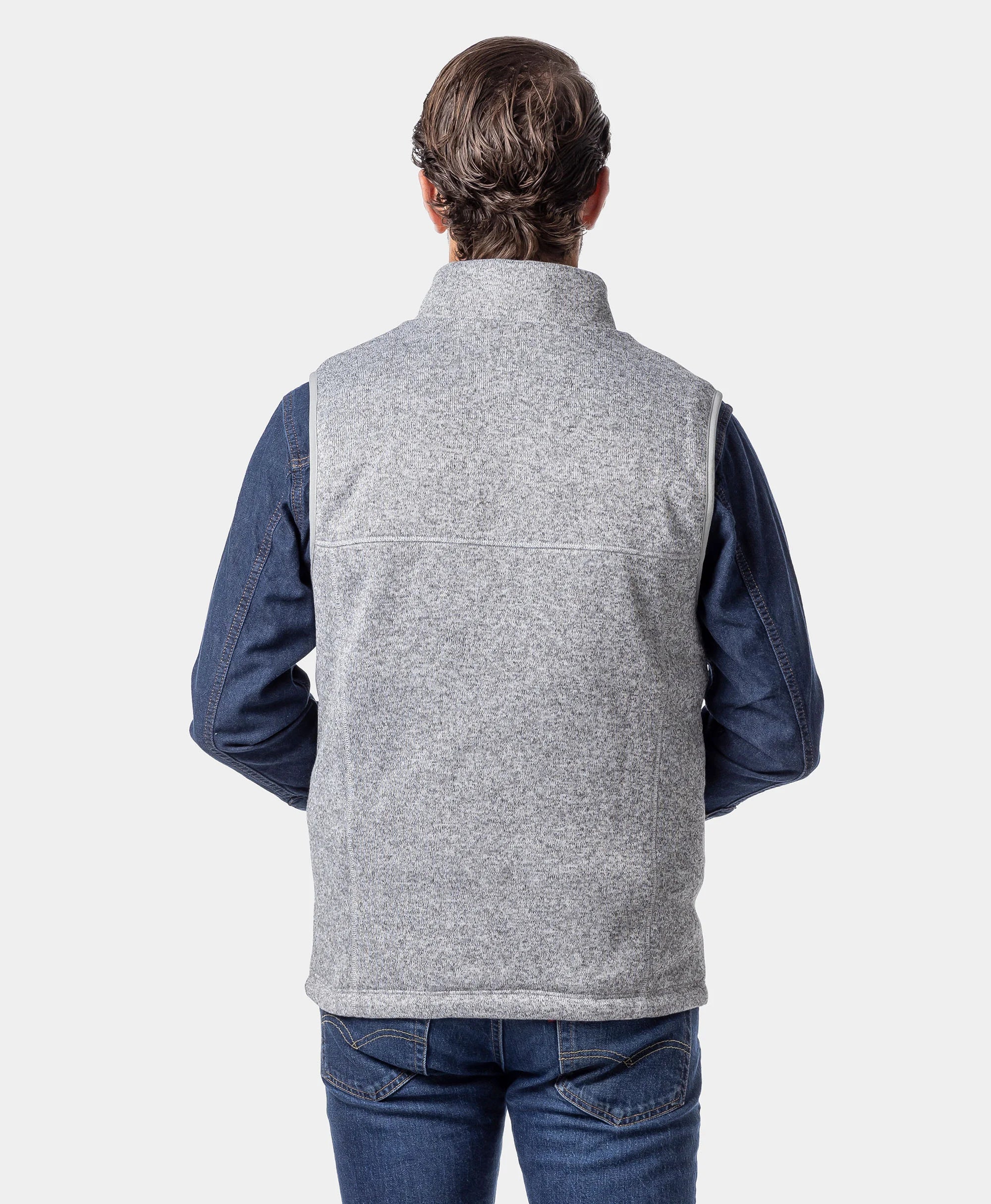 Augusta Tournament Men's 4-Zone Heated Sweater Fleece Vest (Apparel Only) - Image 28