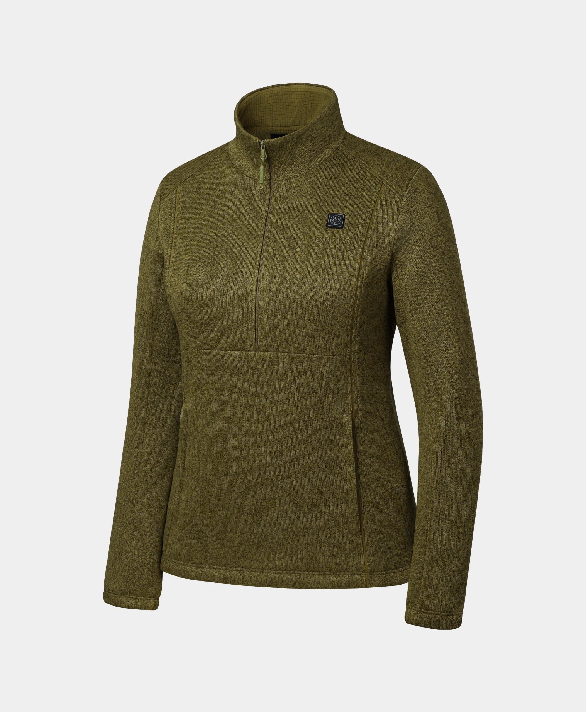Augusta Women's 4-Zone Heated Sweater Fleece Qtr Zip Jacket (Apparel Only) - Image 13