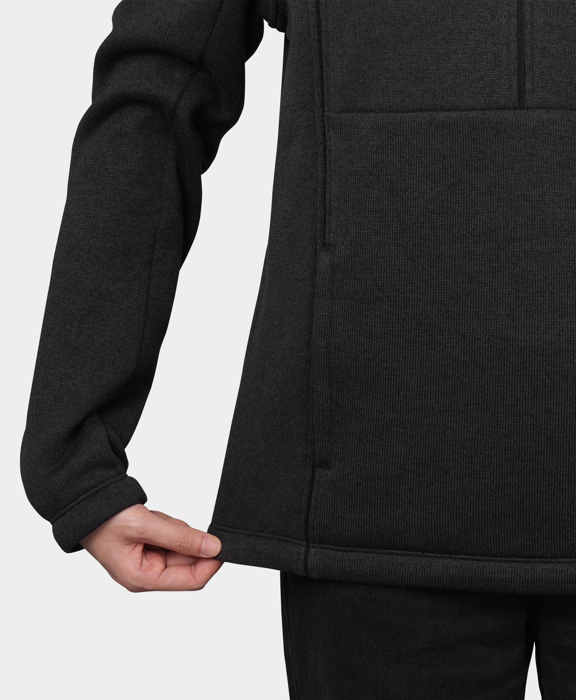 Augusta Women's 4-Zone Heated Sweater Fleece Qtr Zip Jacket (Apparel Only) - Image 6