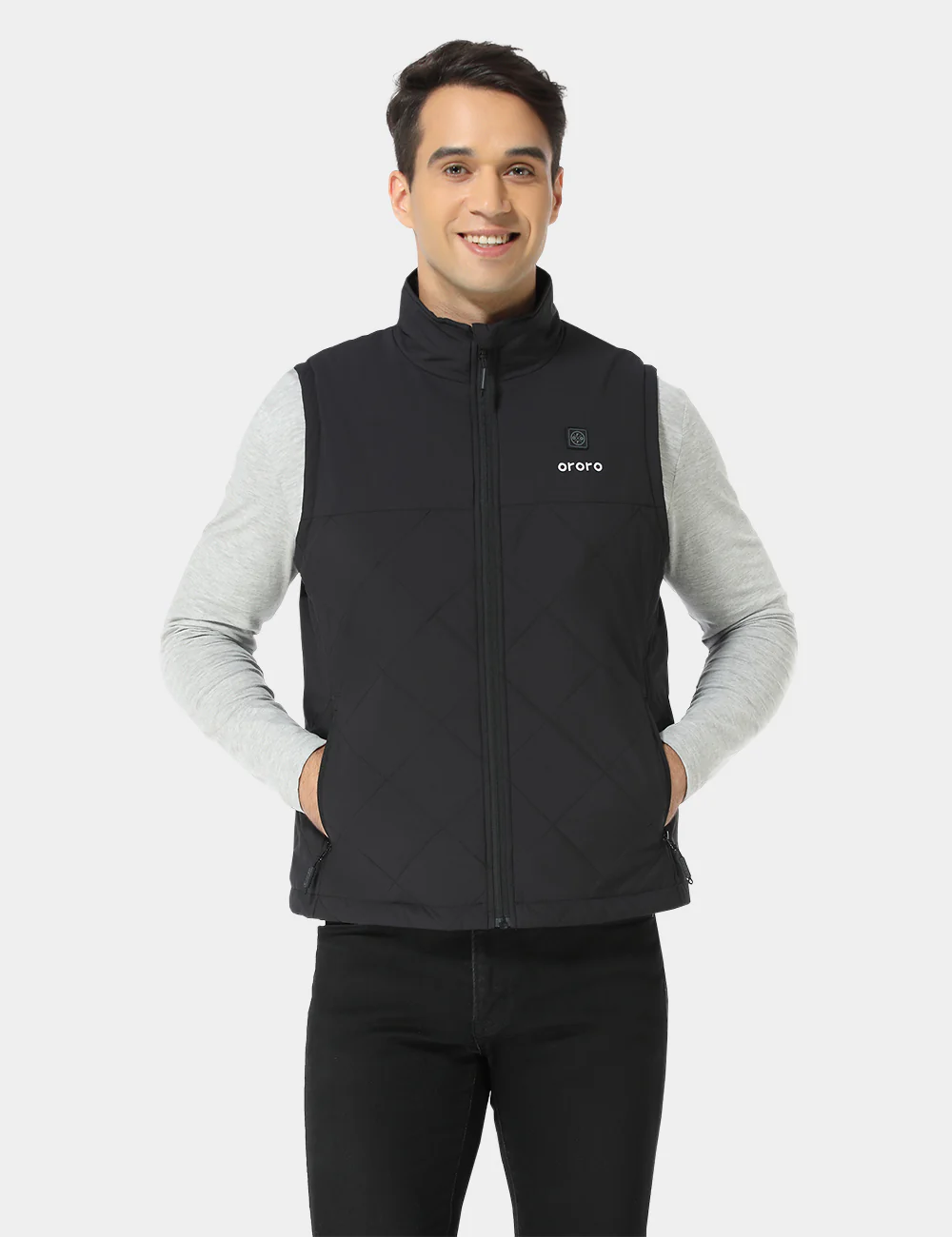 Bundle Deal - Men's Heated Quilted Vest  & Extra Mini 5K Battery - Image 6