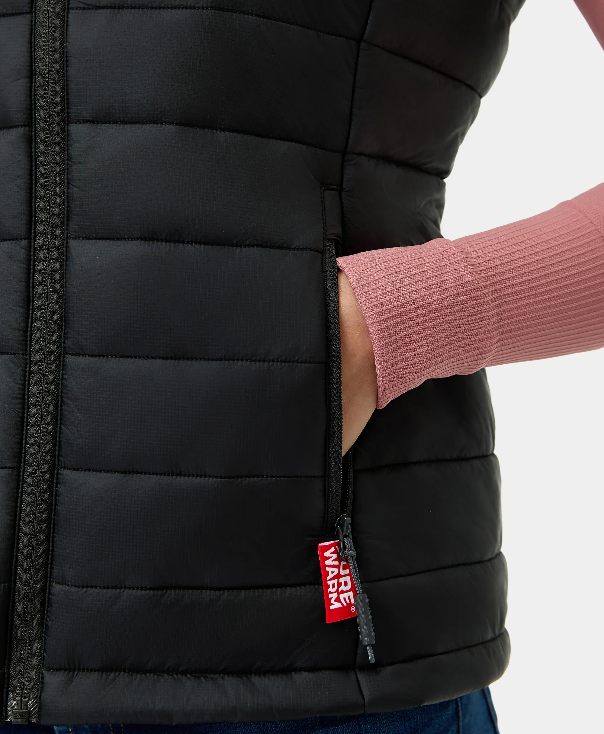 Bundle Deal - SureWarm® Women's 7-Zone Dual-Control Classic Pro Heated Vest & Extra PD 5K Battery - Image 11