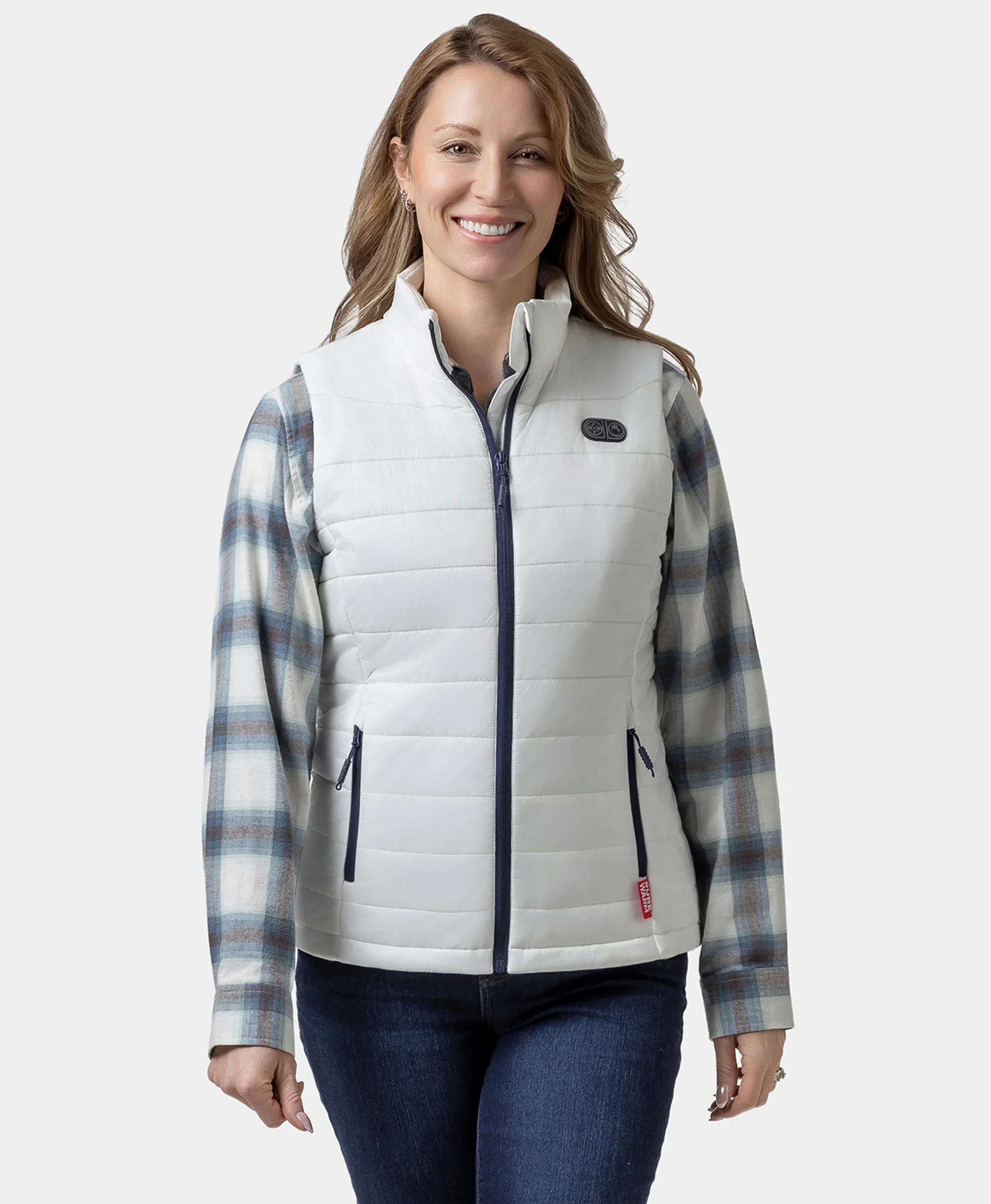 Bundle Deal - SureWarm® Women's 7-Zone Dual-Control Classic Pro Heated Vest & Extra PD 5K Battery - Image 19