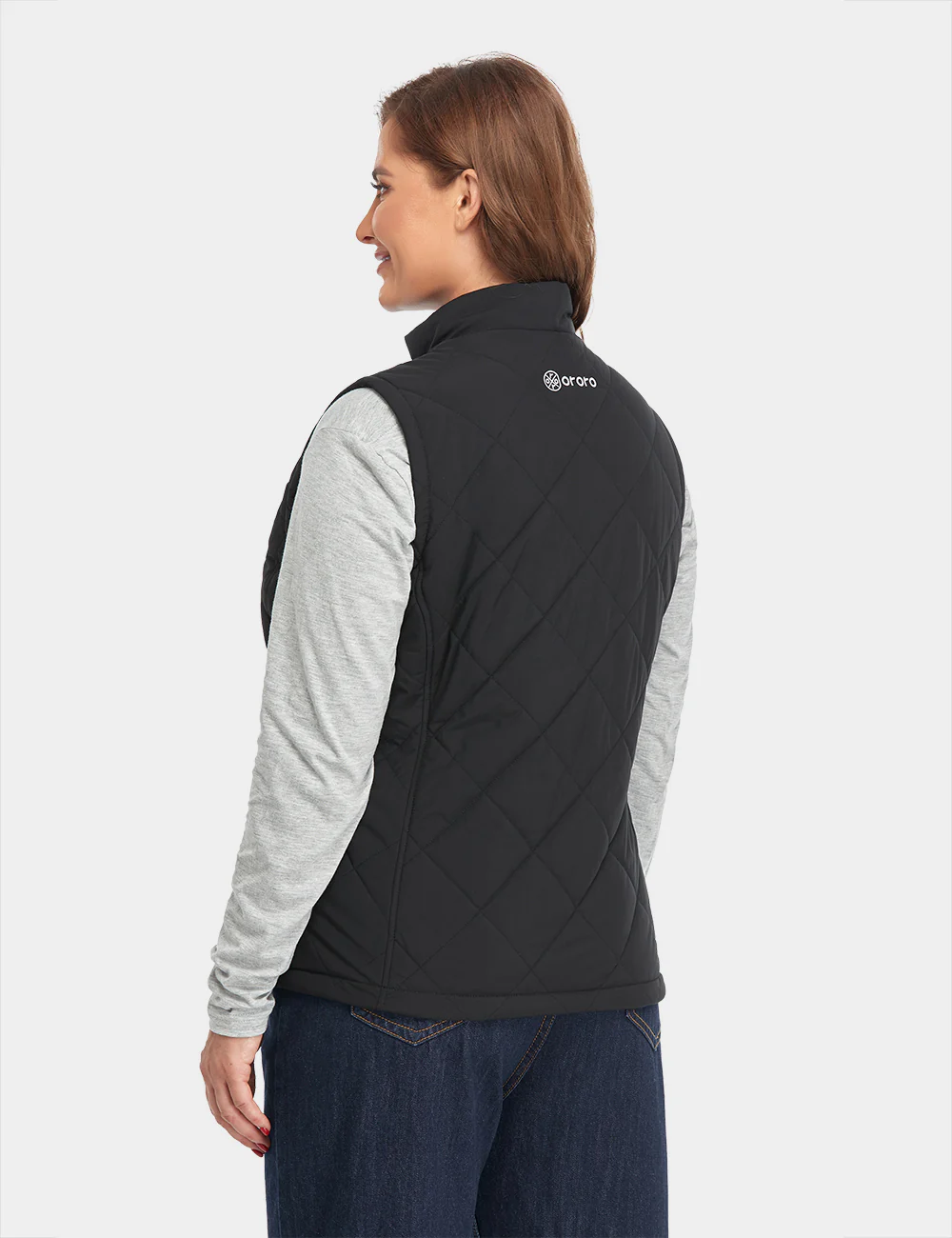 Bundle Deal - Women's Heated Quilted Vest & Extra Mini 5K Battery - Image 7