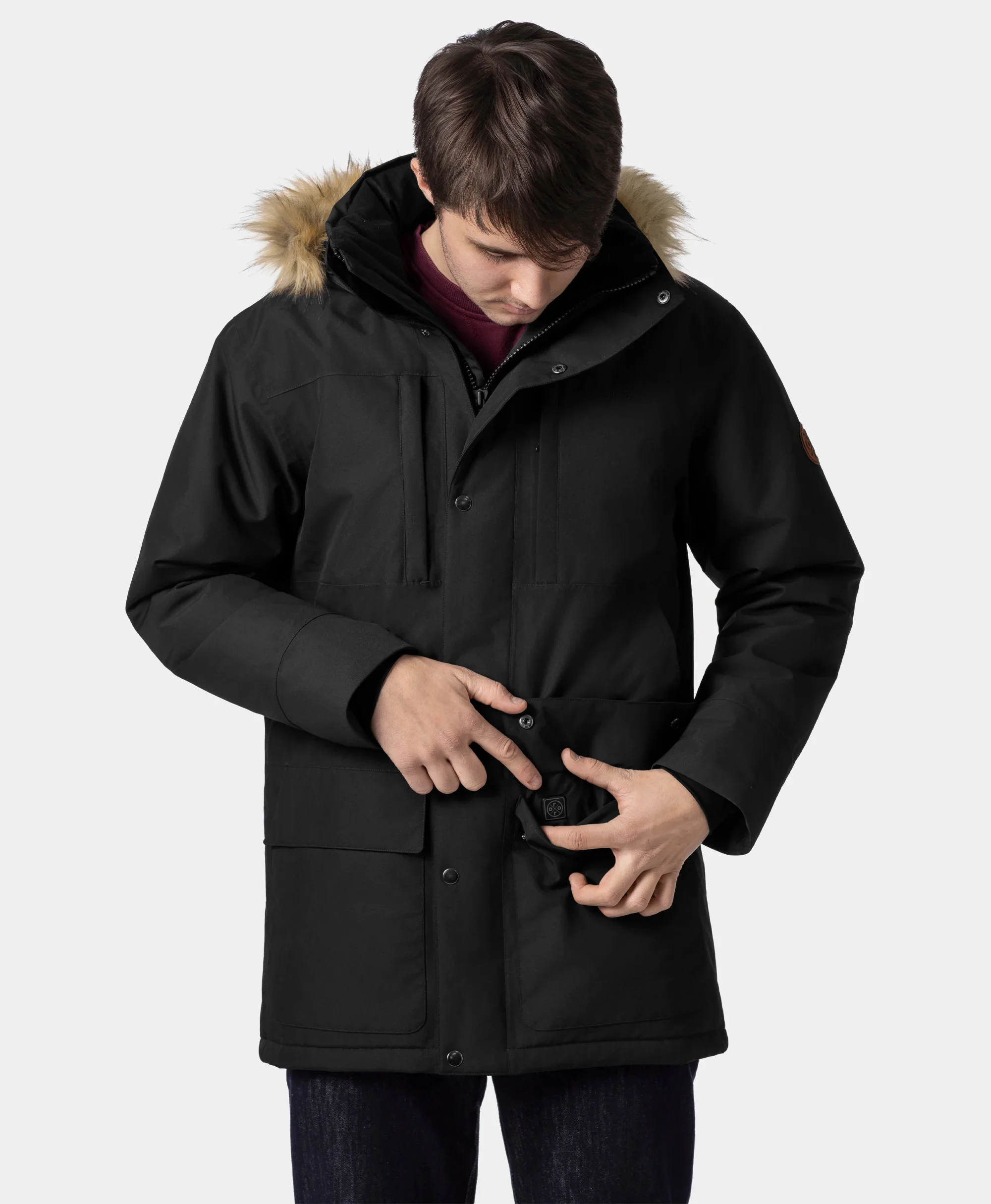 Gstaad Men's Waterproof Heated Parka (Apparel Only) - Image 11