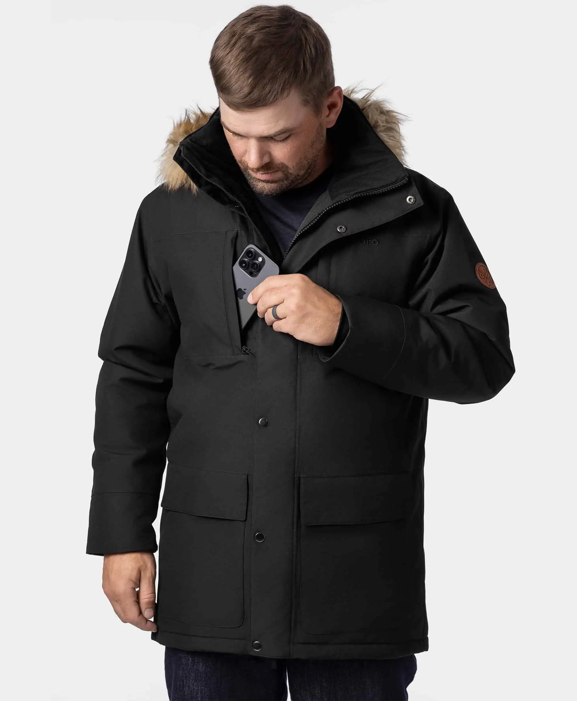 Gstaad Men's Waterproof Heated Parka (Apparel Only) - Image 7