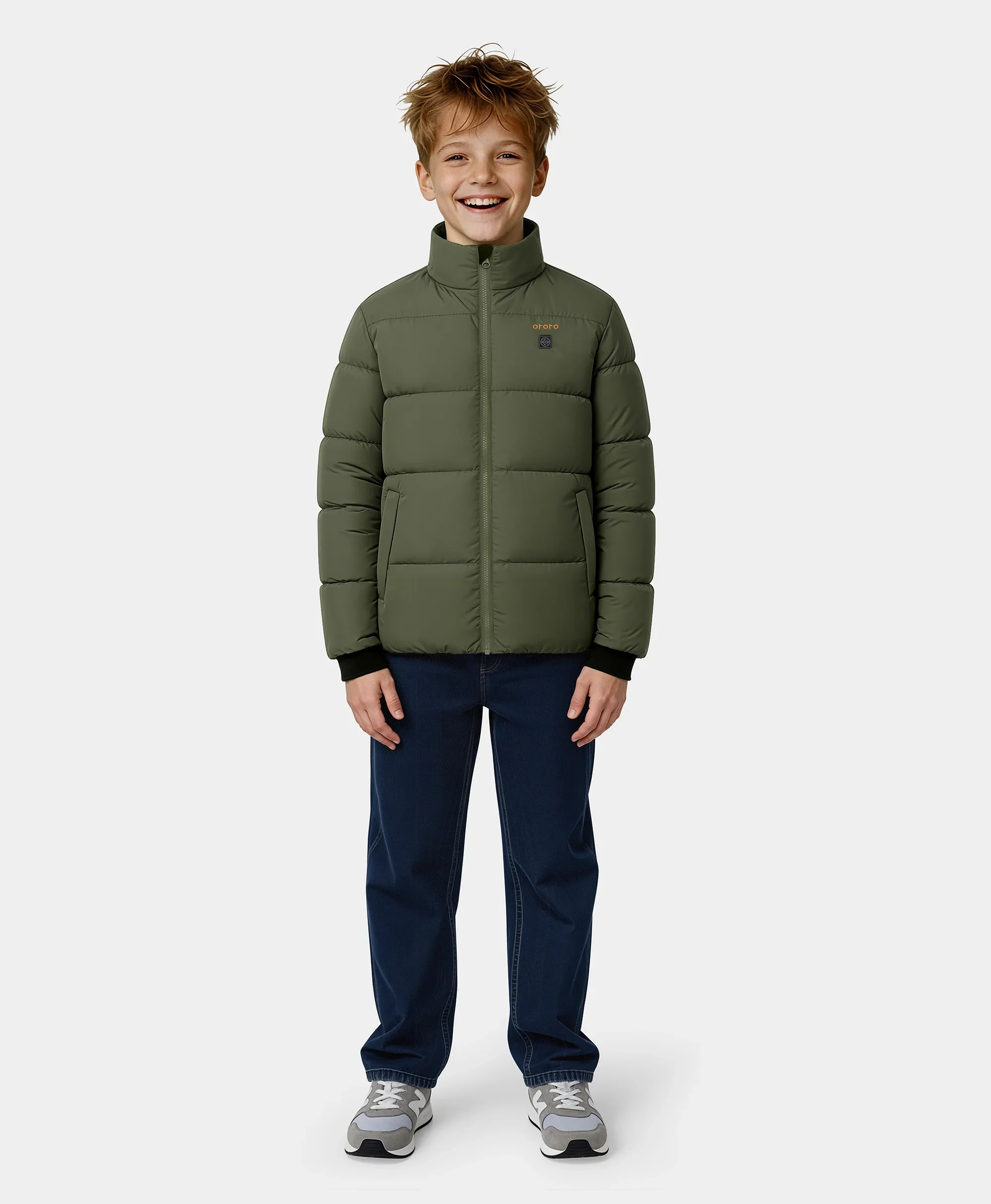 Kids' 4-Zone Heated Down Jacket (Apparel Only) - Image 3