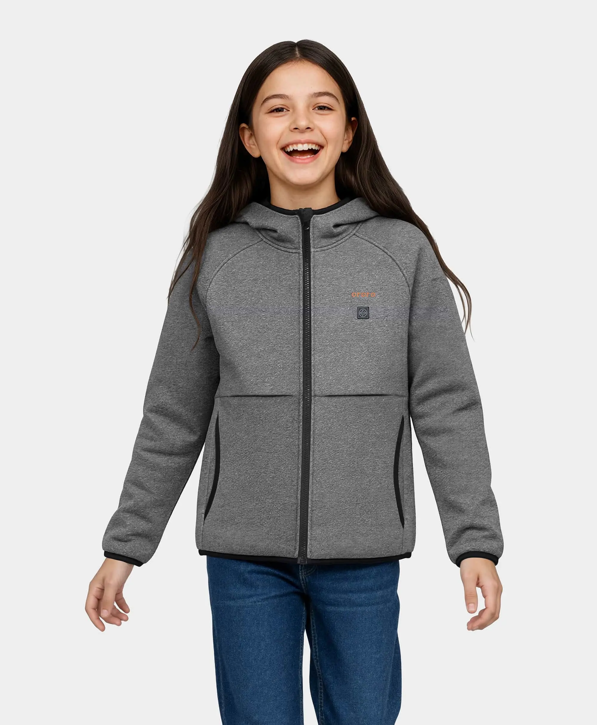 Kids' 4-Zone Heated Full-Zip Fleece Hoodie (Apparel Only)