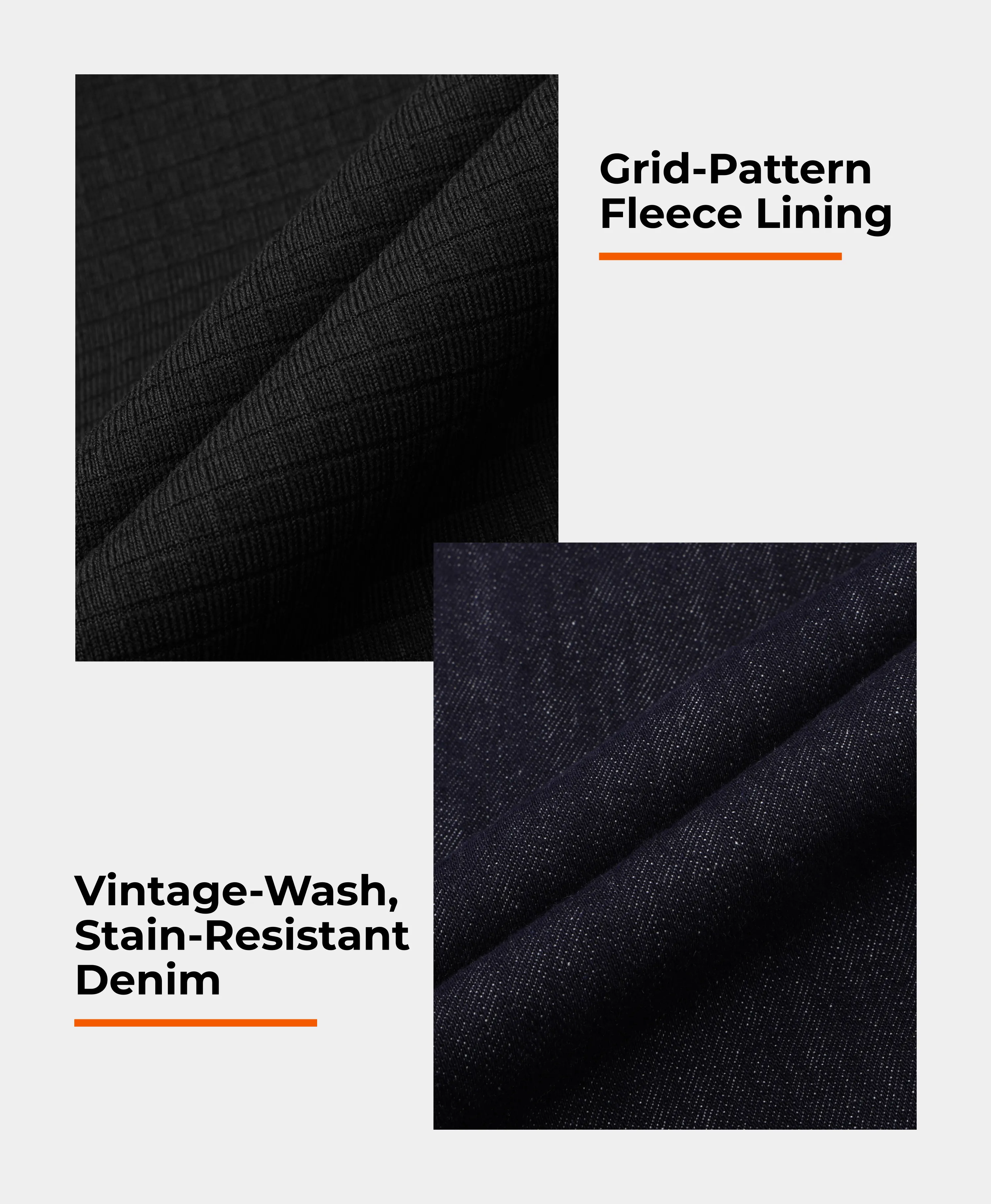 Men’s Heated Denim Pants with Fleece Lining (Apparel Only) - Image 6