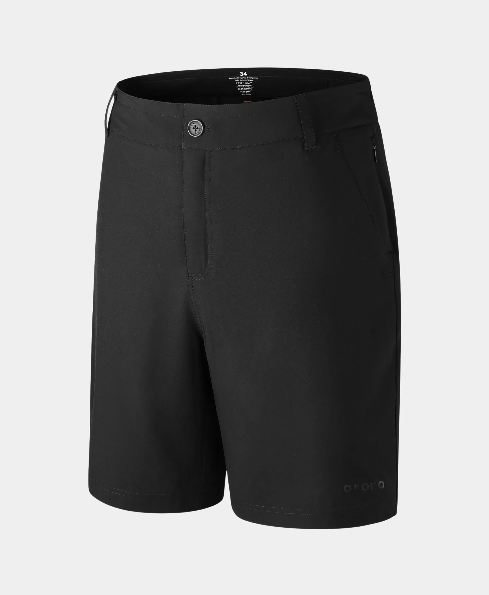 Men's 8" Quick Dry Shorts w/ Wool-lined Waistband (Final Sale) - Image 4