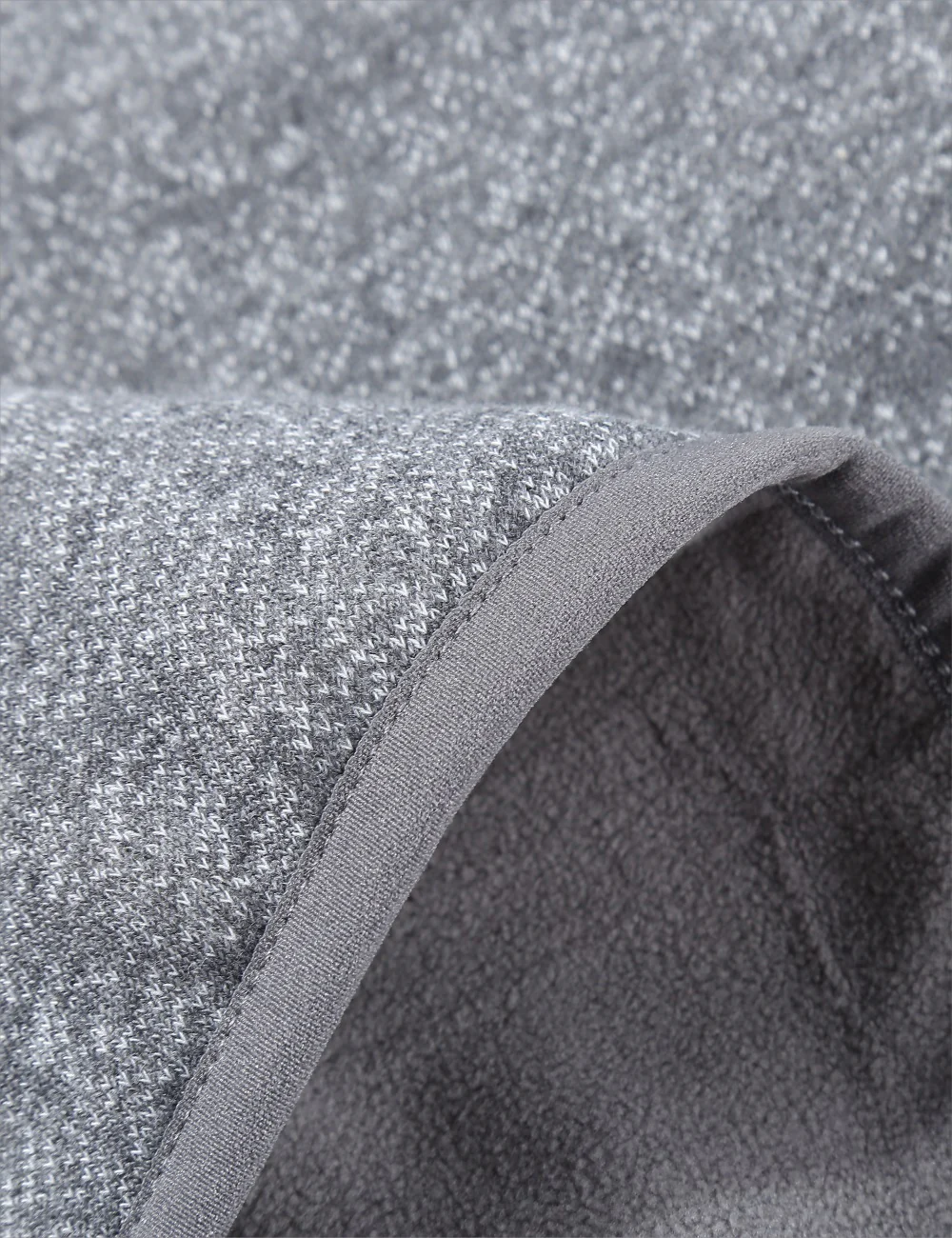 Men's Heated Full-Zip Fleece Jacket - Flecking Gray (Final Sale) - Image 7