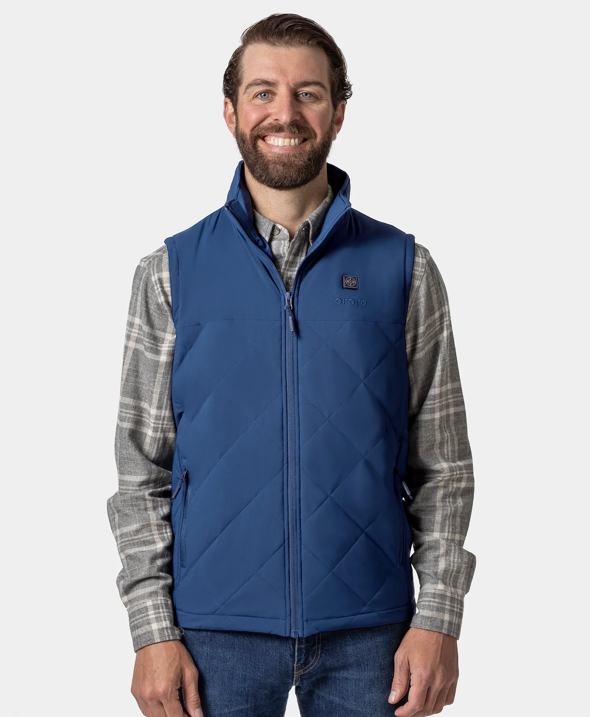 Men's Heated Quilted Vest - New Colors