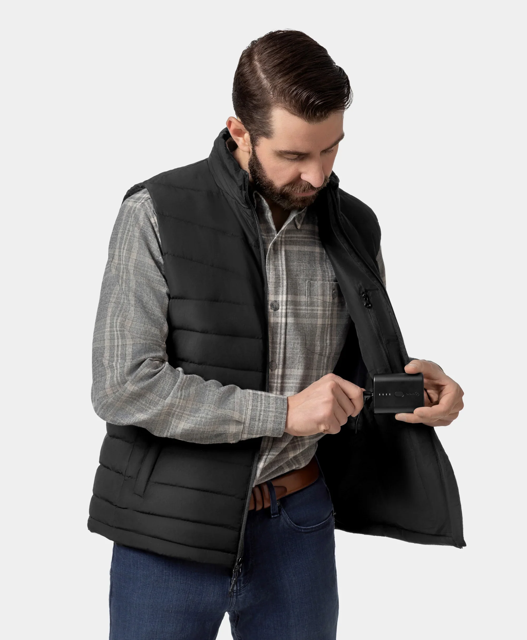 Men's Heated Lightweight Down Vest (Final Sale) - Image 17