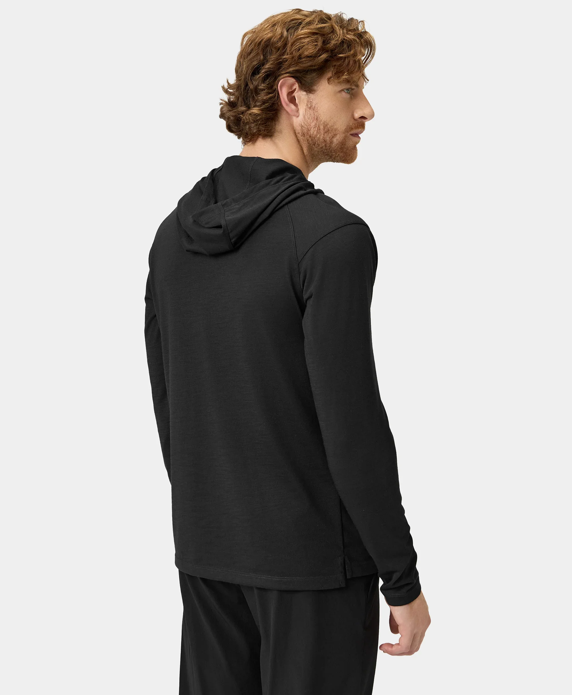 Aoraki Unisex Merino Wool Blend Baselayer - Black - Image 8
