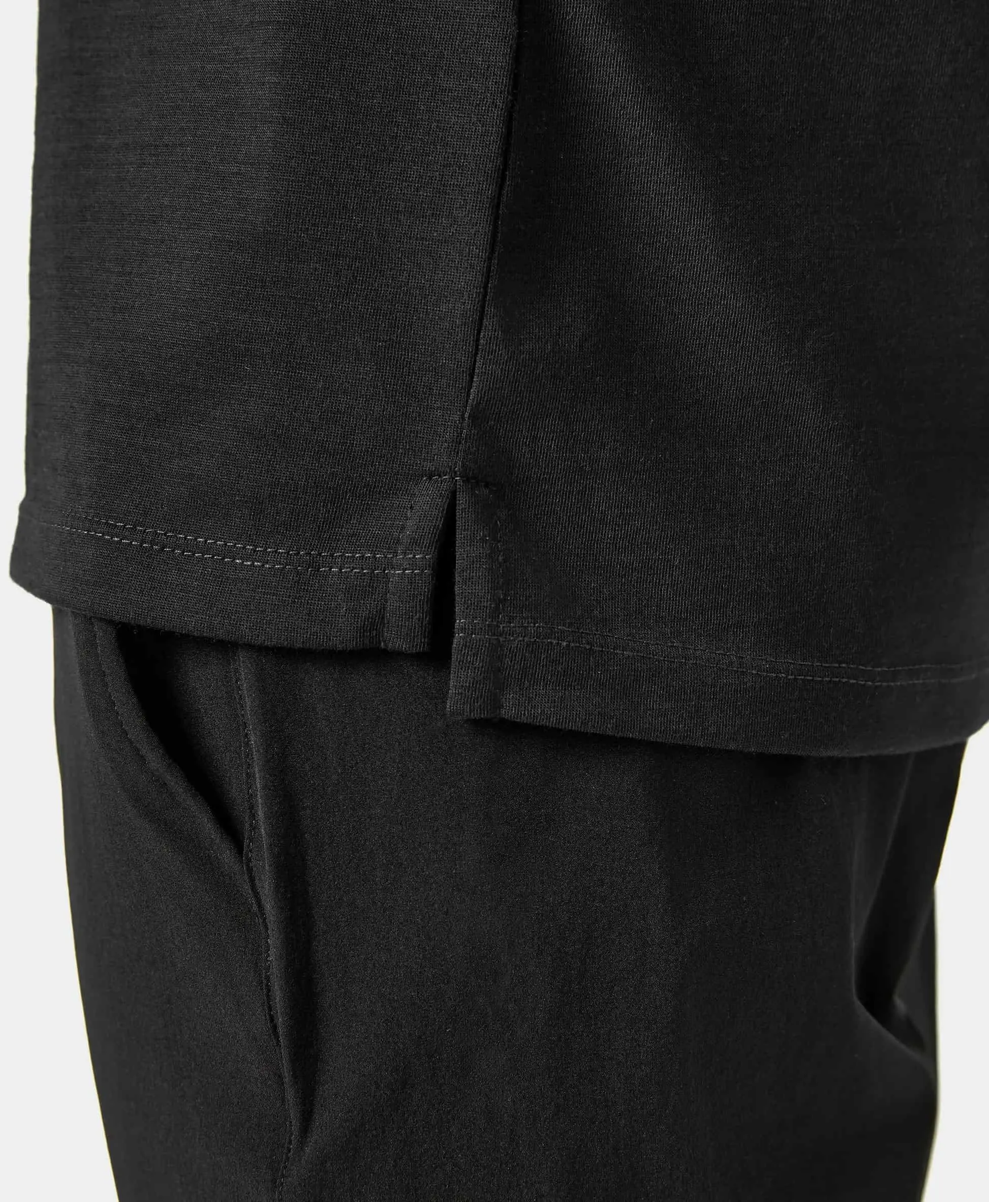Aoraki Unisex Merino Wool Blend Baselayer - Black - Image 10
