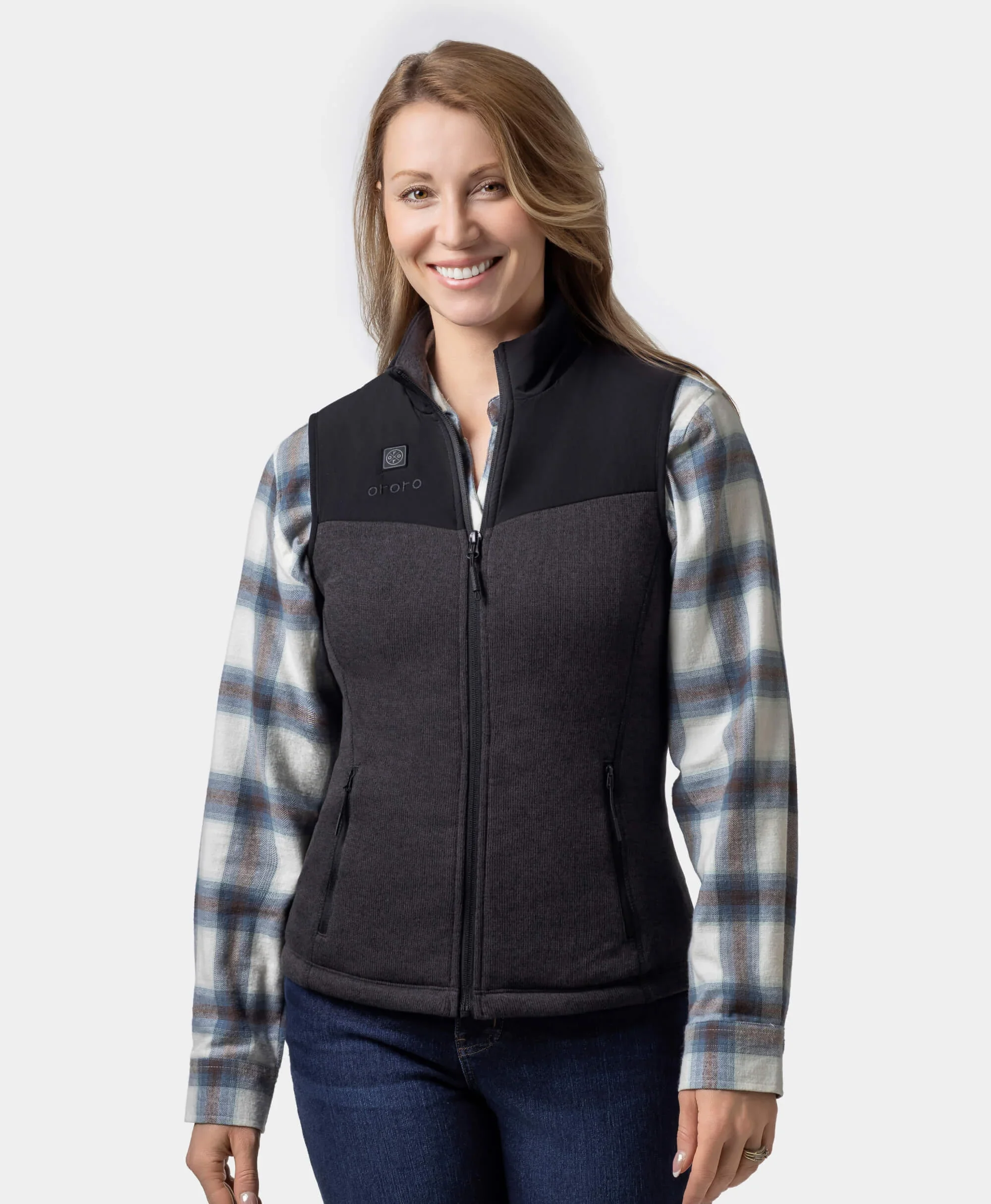 (Open-box) Augusta Women's Heated Sweater Fleece Vest(Battery Set Not Included) - Image 5