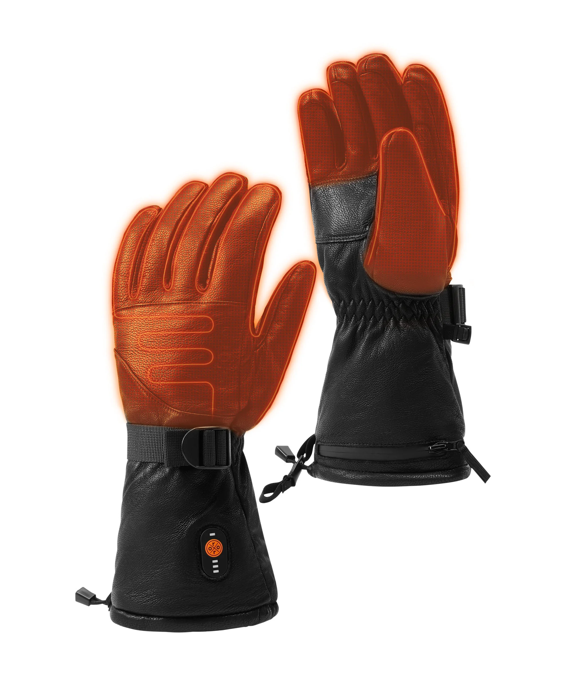 Boise Unisex Heated Full Leather Gloves (Final Sale) - Image 14