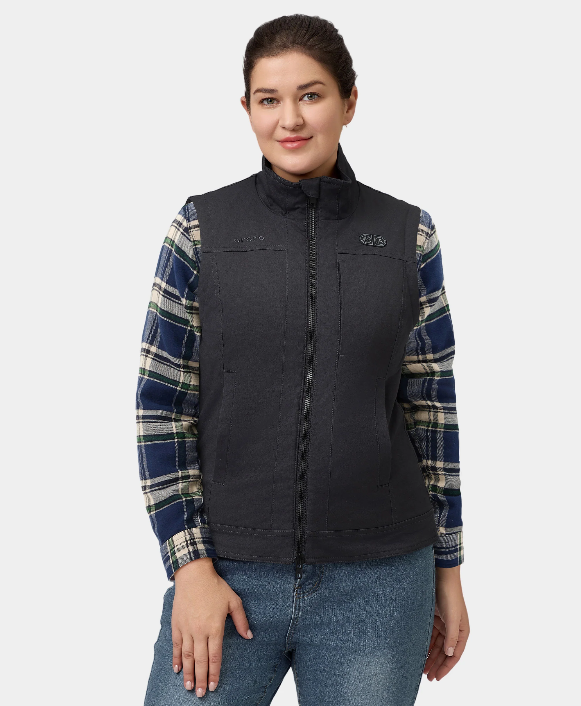 (Open-box) Cheyenne Women's 5-Zone Dual-Control Heated Canvas Vest(Battery Set Not Included) - Image 6