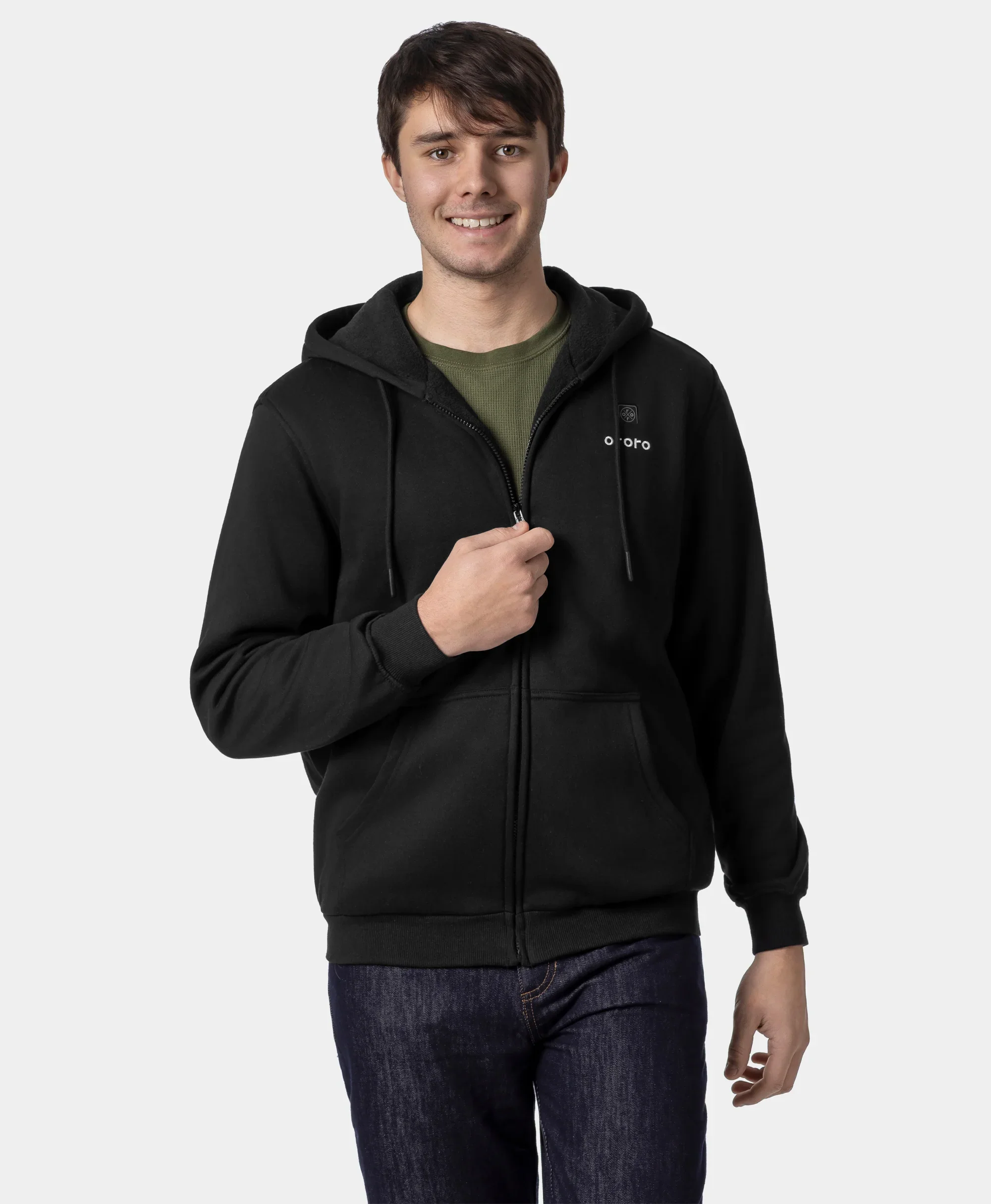 Element Unisex 4-Zone Fleece Heated Hoodie - Image 28