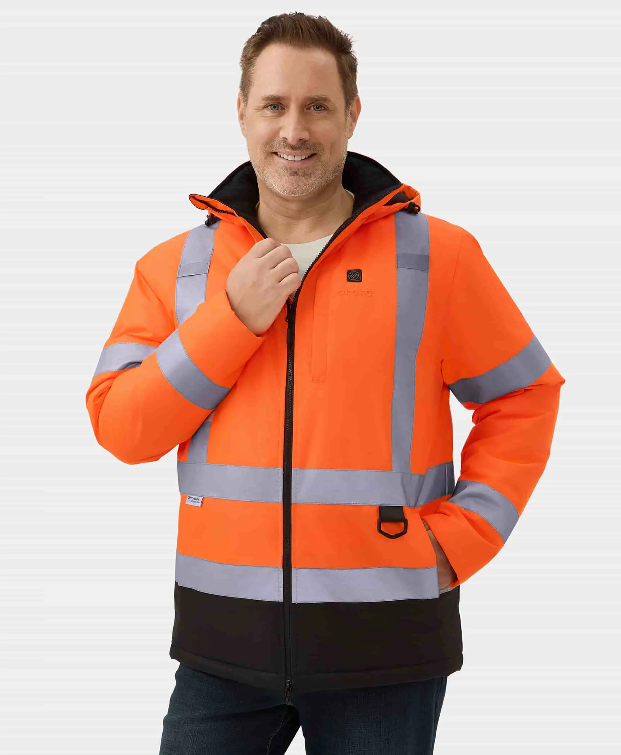 Flagstaff Men's Heated High-Visibility Jacket (Apparel Only) - Image 11