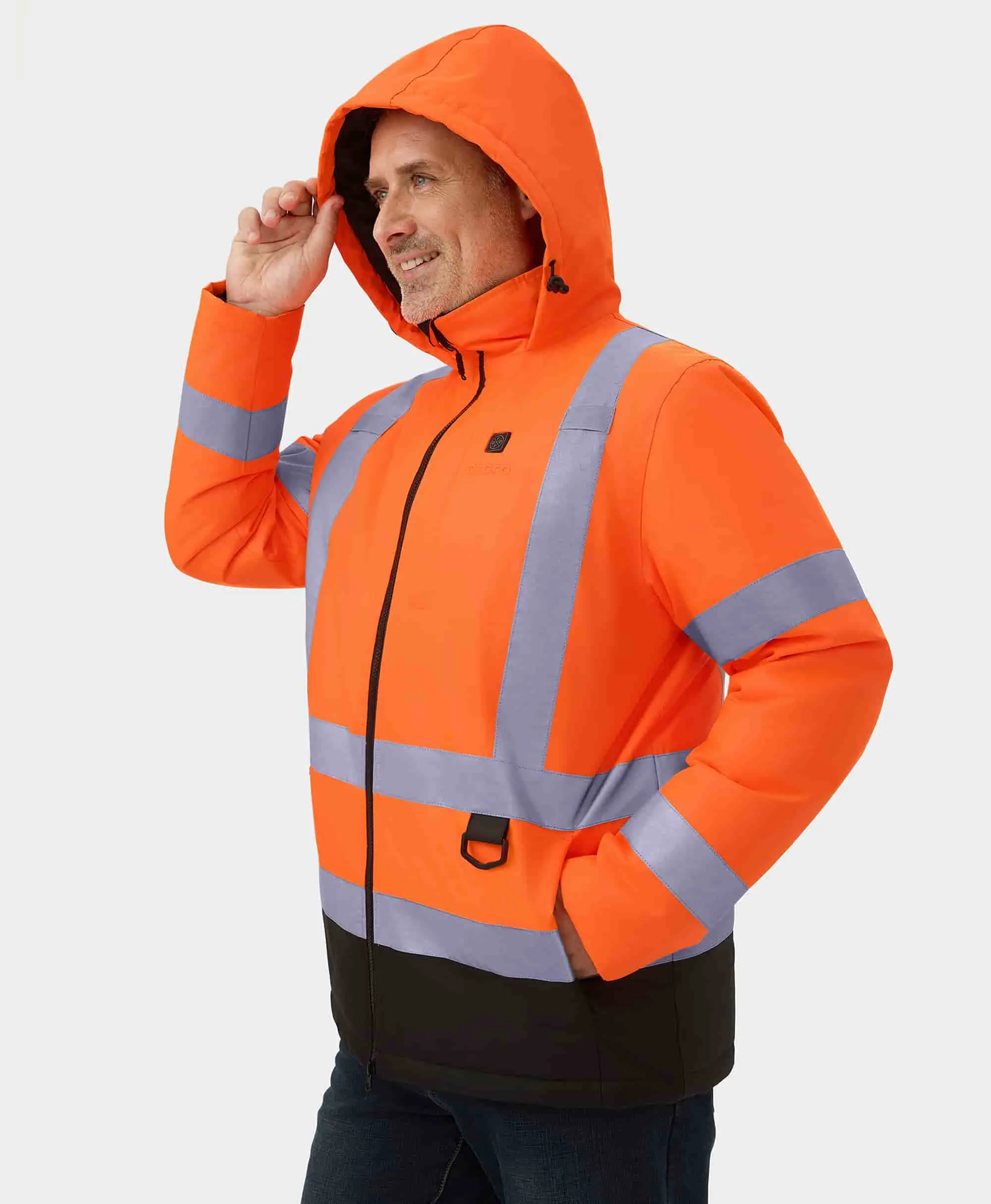 Flagstaff Men's Heated High-Visibility Jacket (Apparel Only) - Image 12