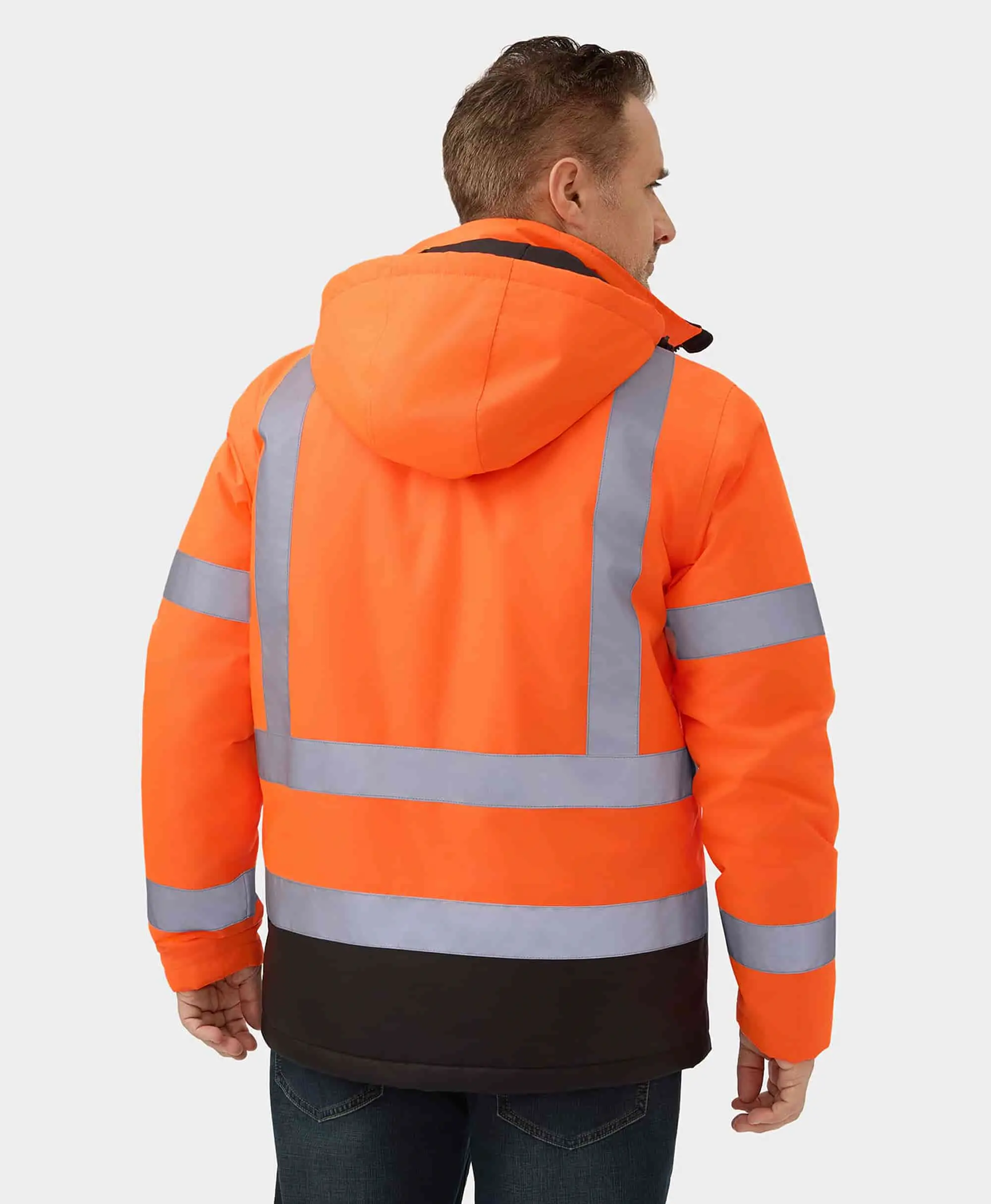 Flagstaff Men's Heated High-Visibility Jacket (Apparel Only) - Image 13