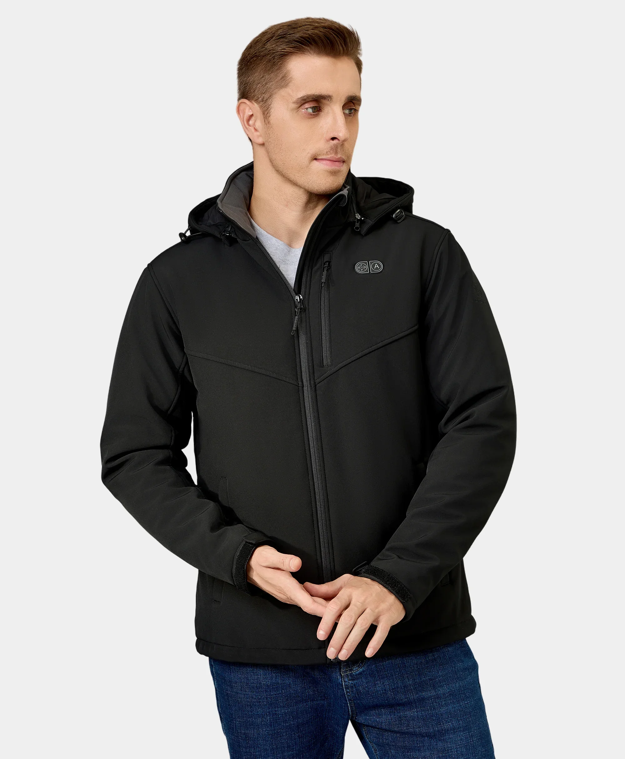Men's Heated Dual Control Jacket with 5 Heating Zones (Chest Heating) (Apparel Only) - Image 10