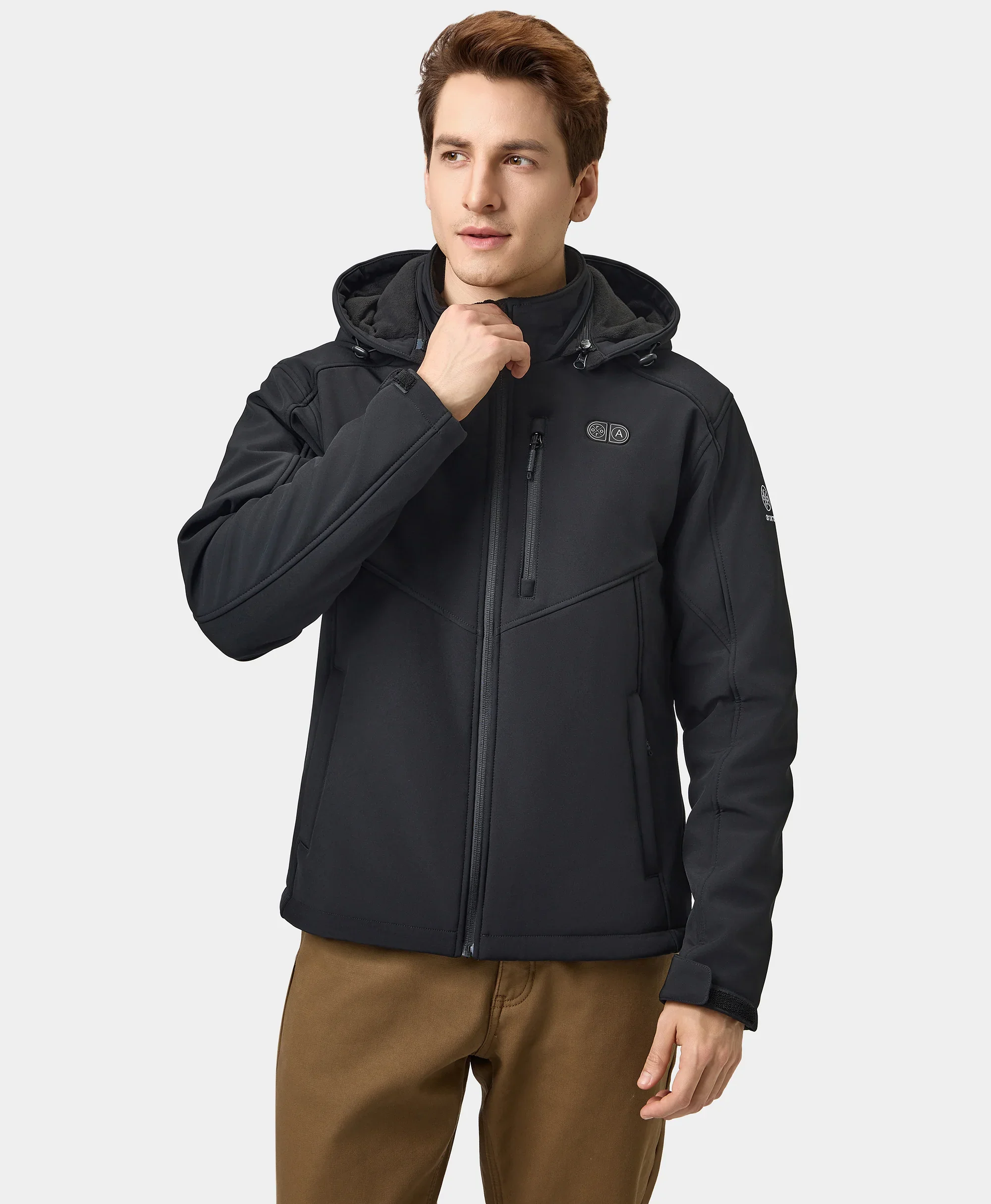 Men's Heated Dual Control Jacket with 5 Heating Zones (Chest Heating) (Apparel Only) - Image 6