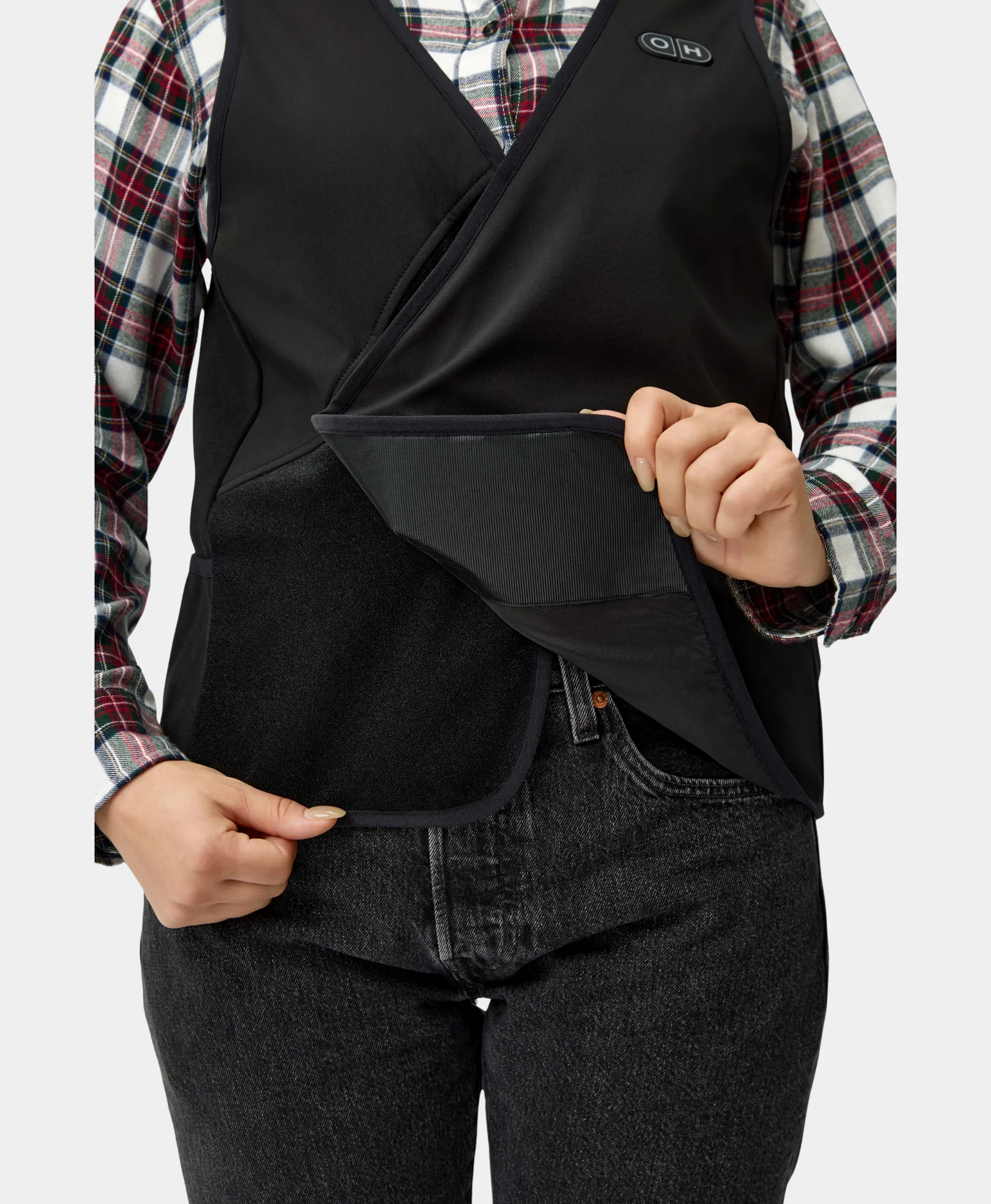 (Open-box) ororo x OpenHeat OH-2 Unisex Ultralight Heated Liner Vest (w/ USB-C Power Port) - Image 12