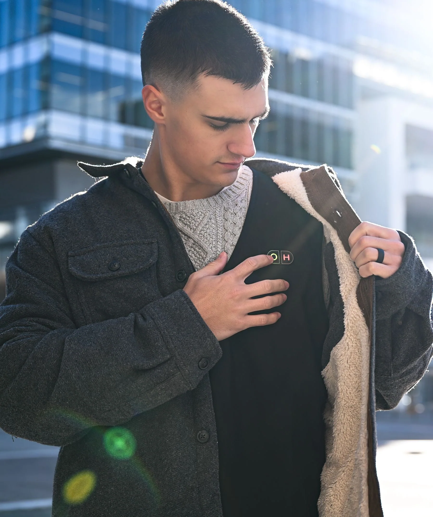 (Open-box) ororo x OpenHeat OH-2 Unisex Ultralight Heated Liner Vest (w/ USB-C Power Port) - Image 14