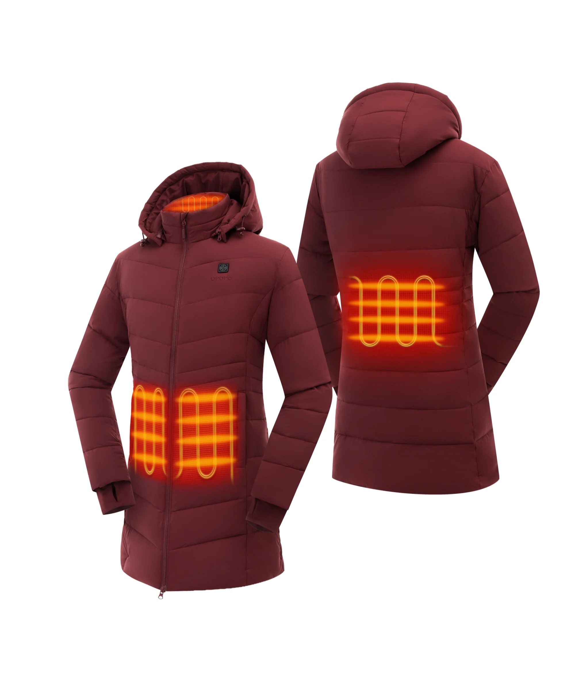 Parkside Women's 4-Zone Heated Puffer Parka Jacket (2025) - Image 28