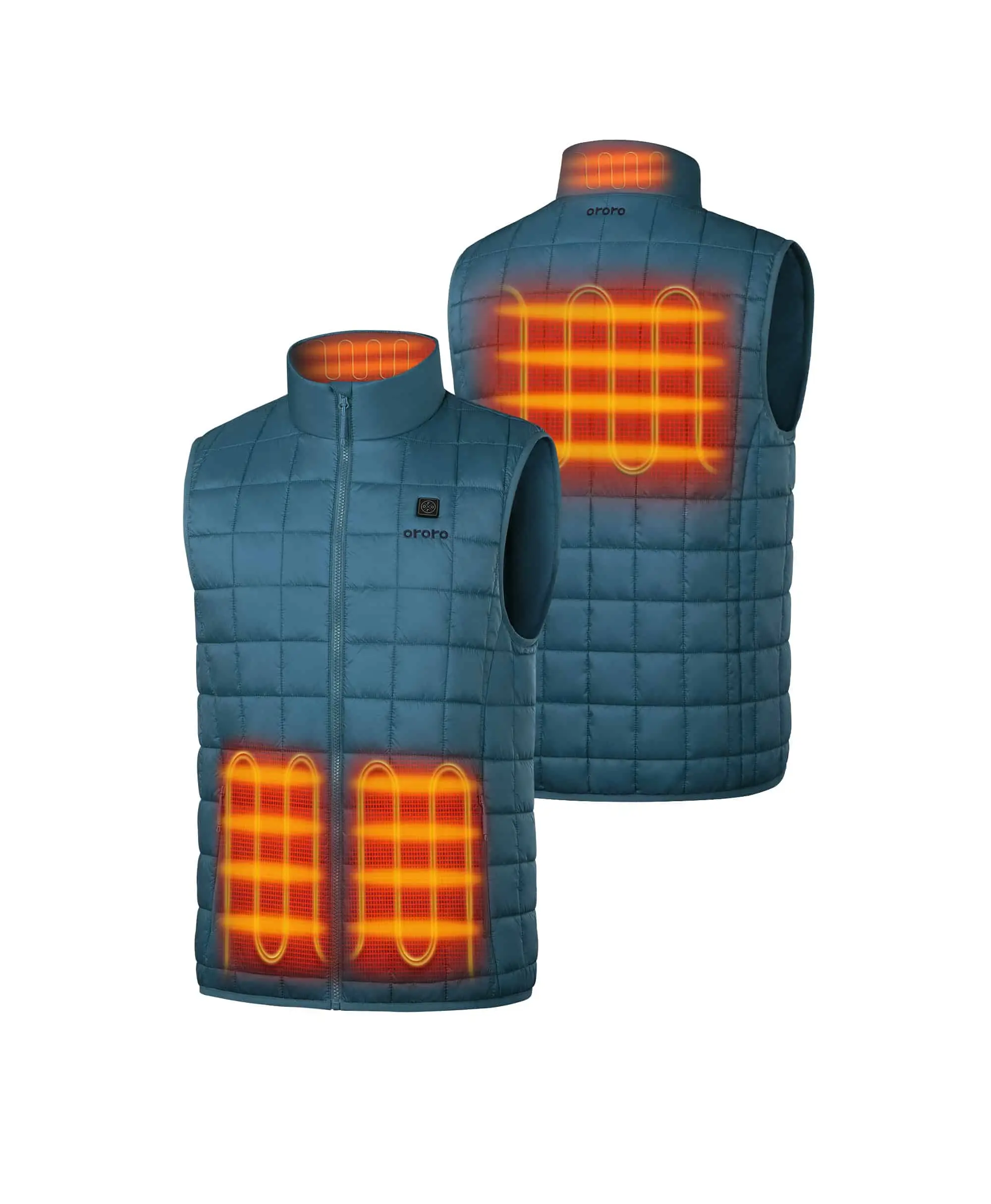 (Open-box) Prism Men's 4-Zone Heated Quilted Vest (Battery Set Not Included) - Image 10
