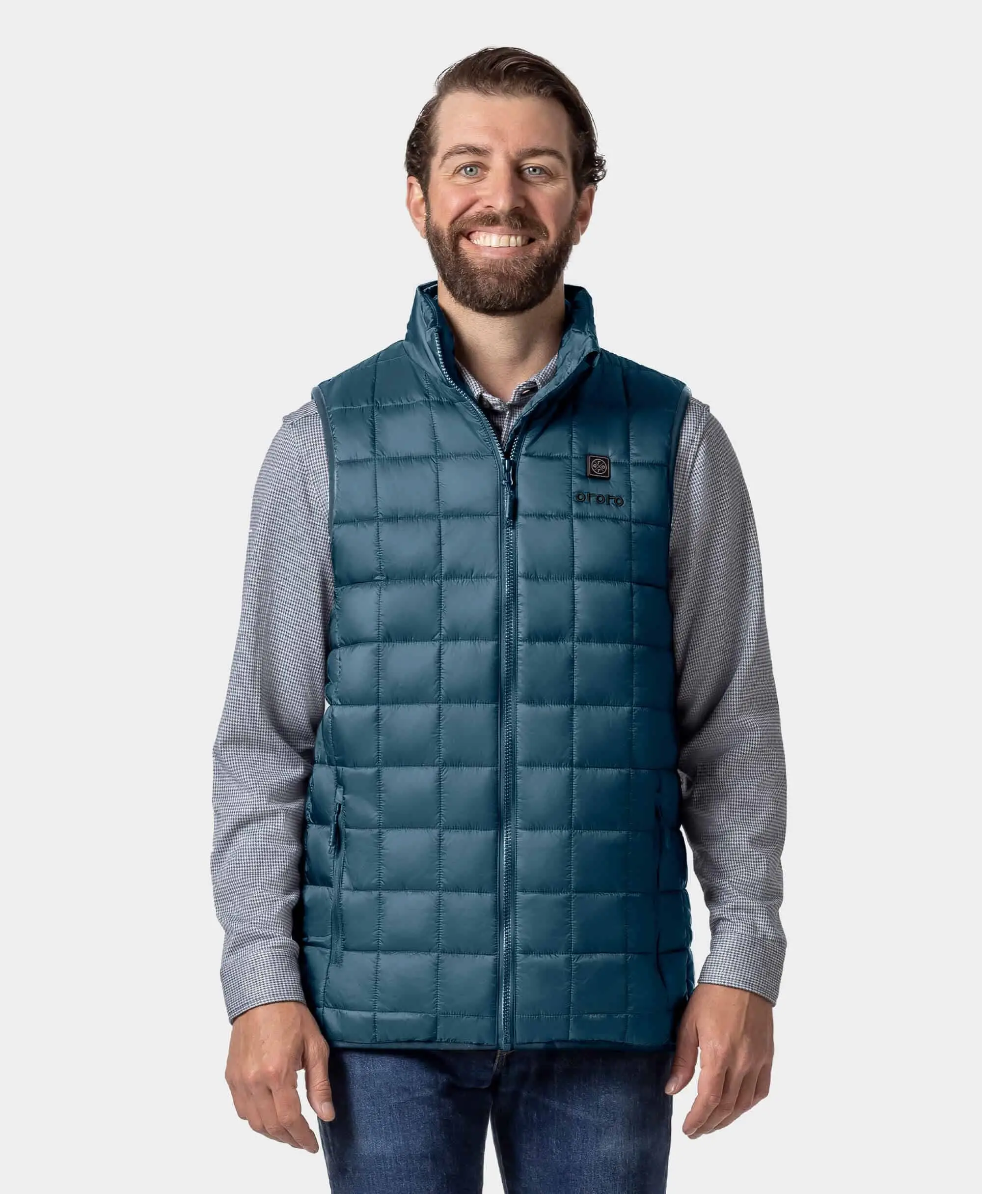 (Open-box) Prism Men's 4-Zone Heated Quilted Vest (Battery Set Not Included) - Image 11