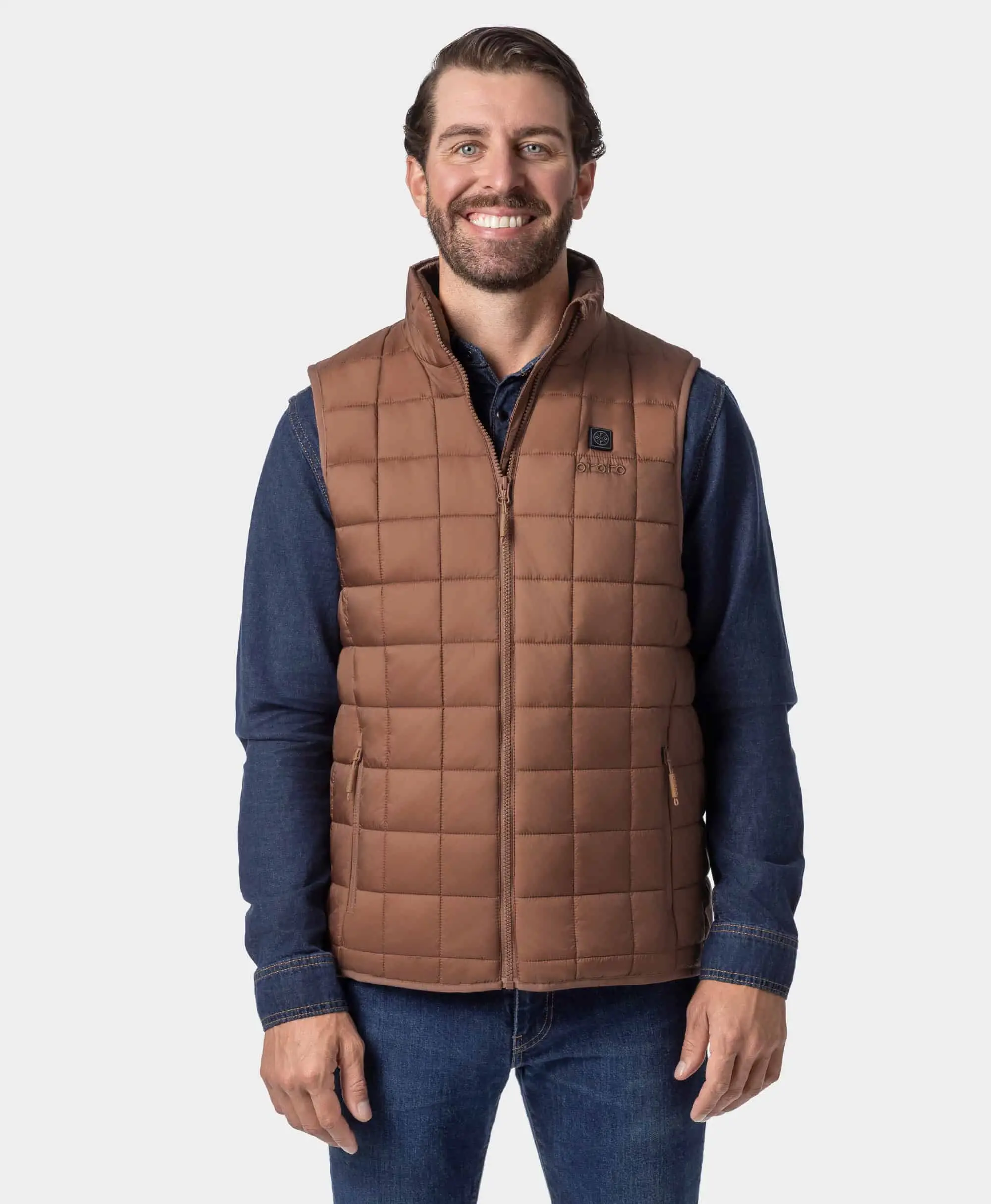 (Open-box) Prism Men's 4-Zone Heated Quilted Vest (Battery Set Not Included) - Image 20