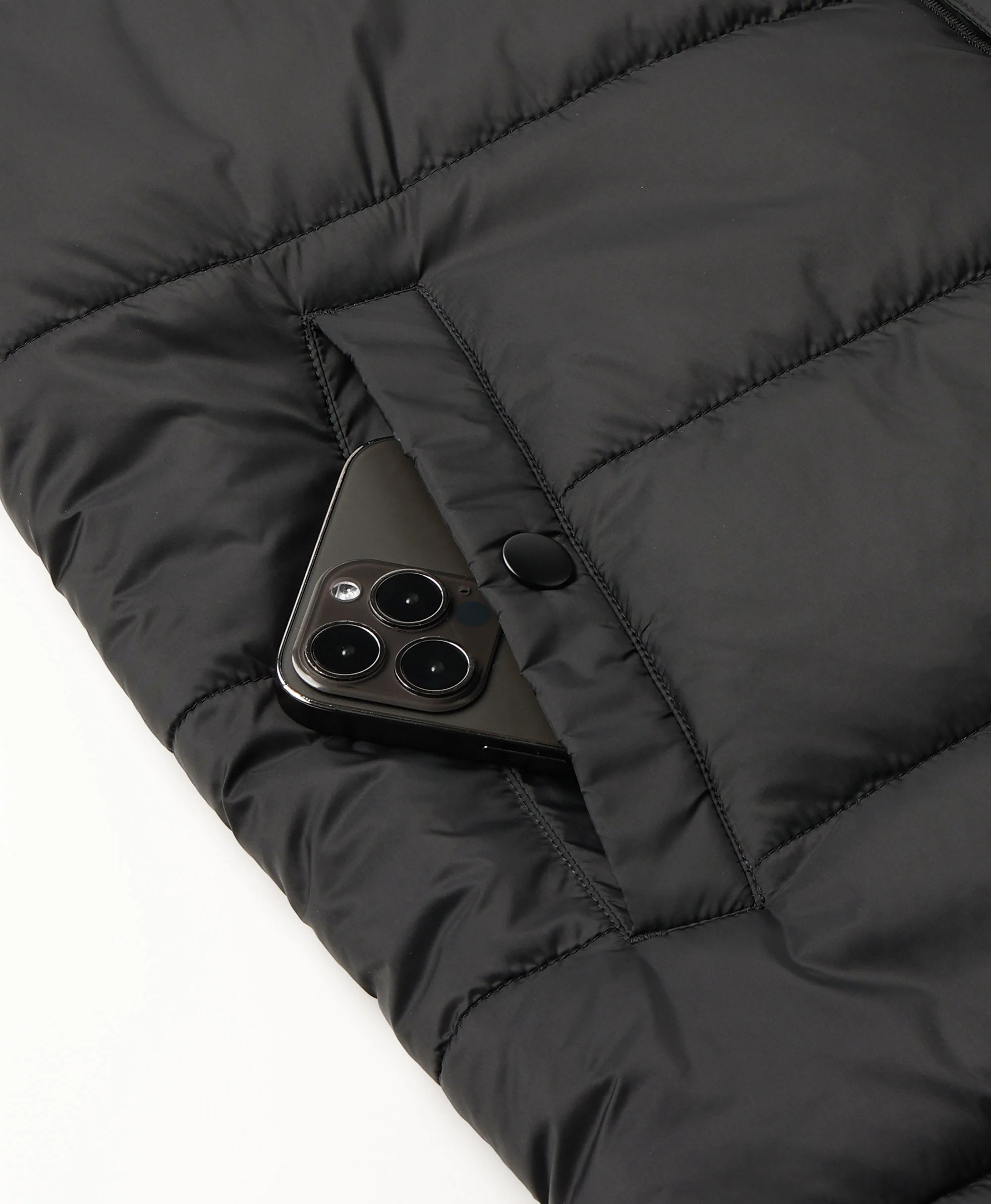 PuffLyte™ Men's Heated Lightweight Vest - Black (Apparel Only) - Image 14