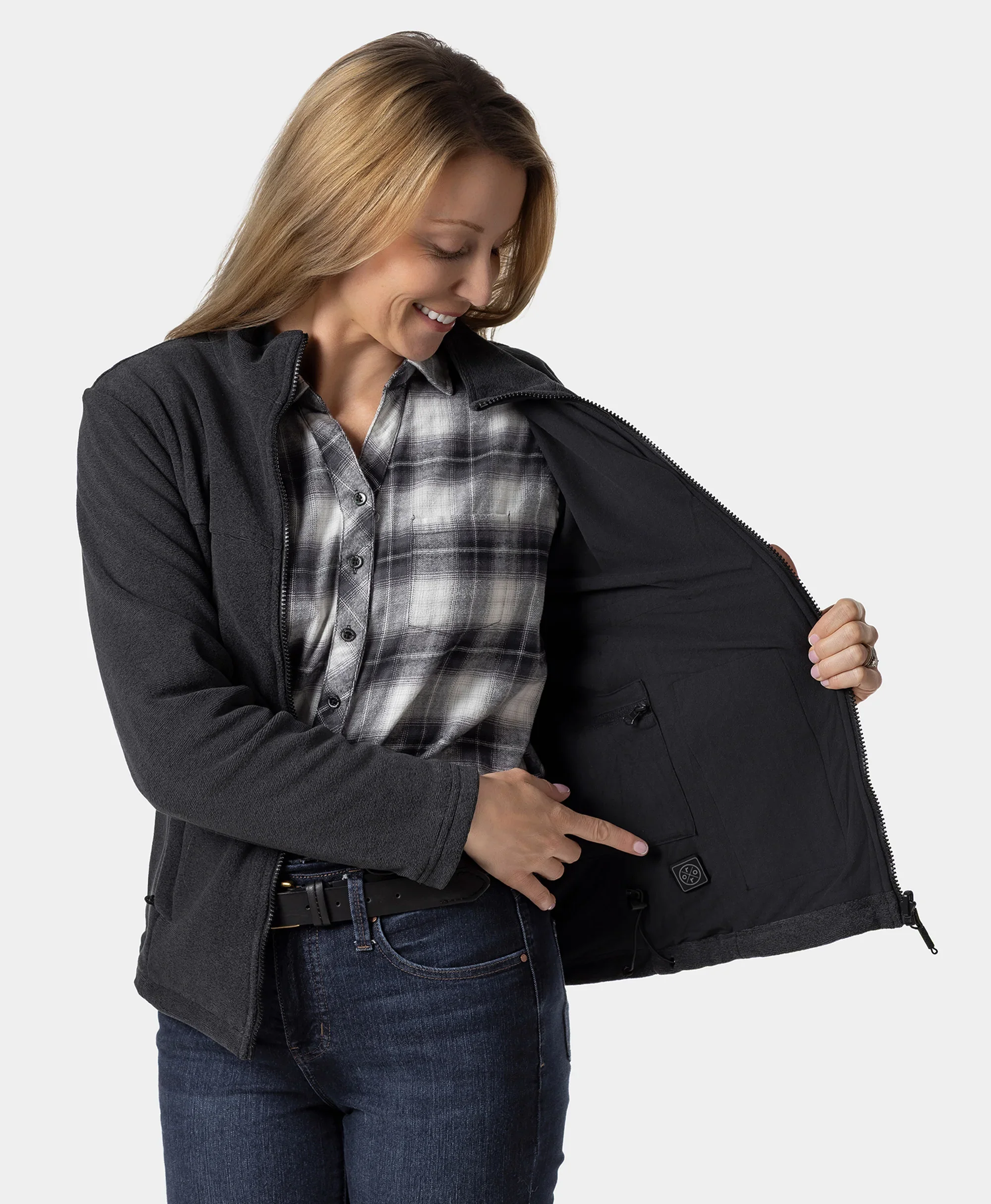 River Ridge Women's Heated Fleece Liner Jacket - Image 38
