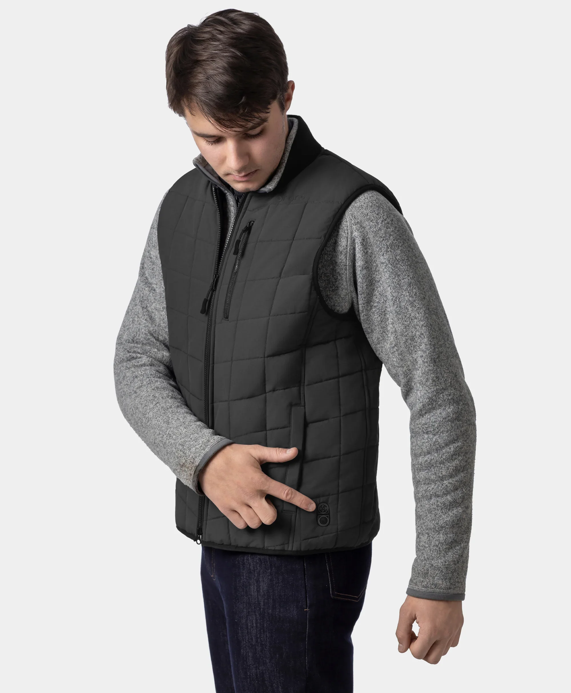 Scranton Men's 5-Zone Insulated Heated Bomber Vest (Apparel Only) - Image 21