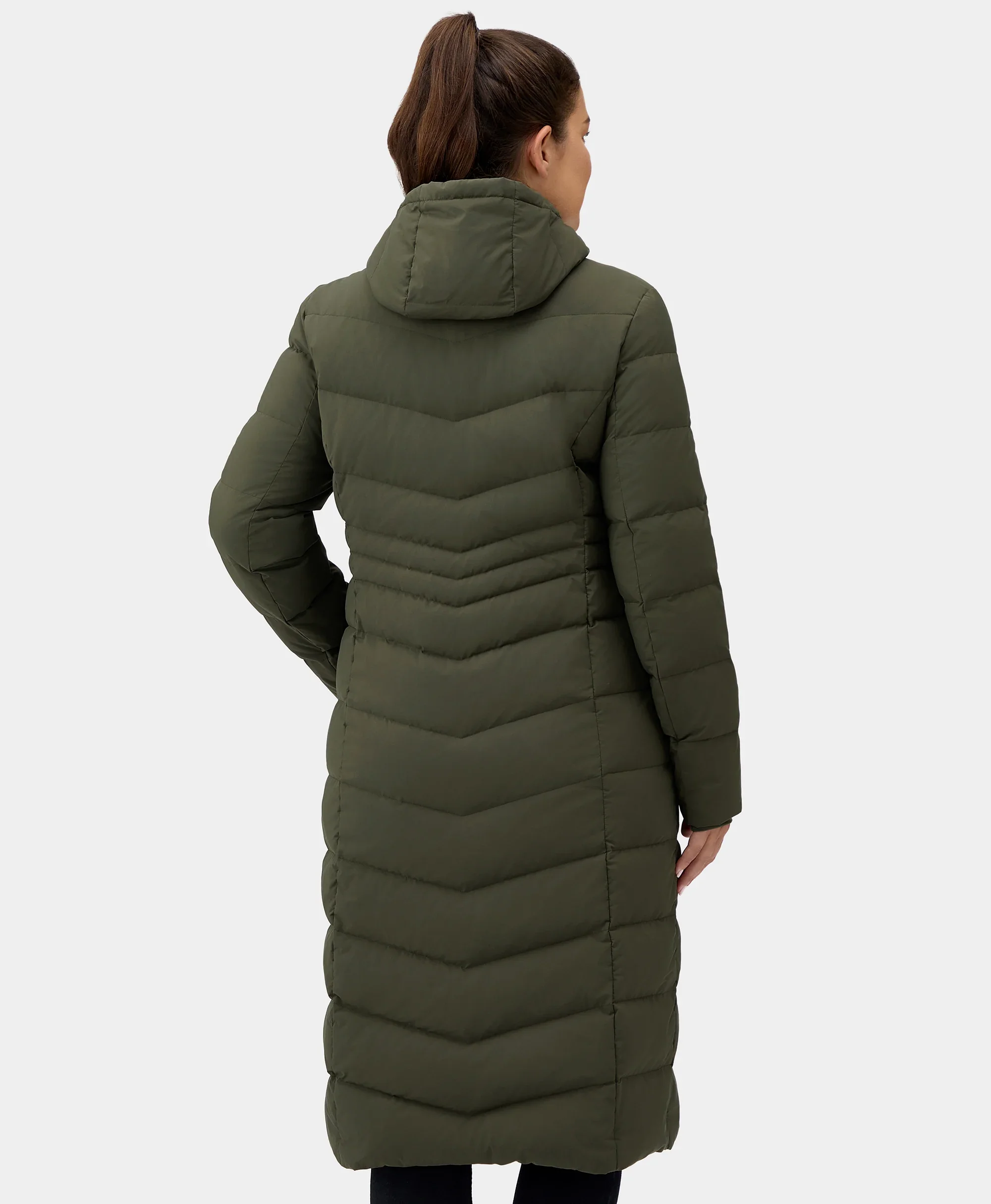 SOHO Women's Heated Down Parka Jacket (Apparel Only) - Image 18