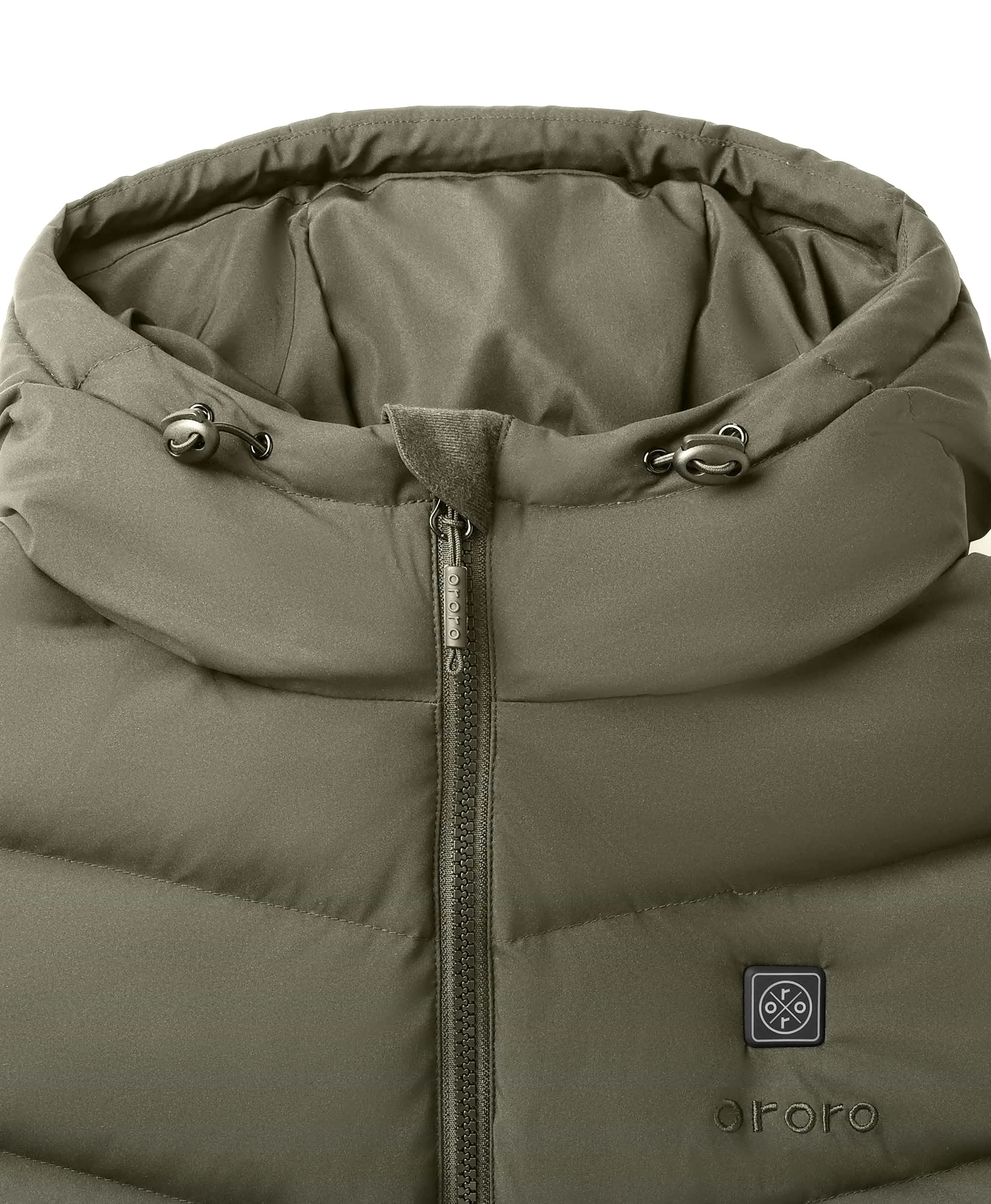 SOHO Women's Heated Down Parka Jacket (Apparel Only) - Image 19