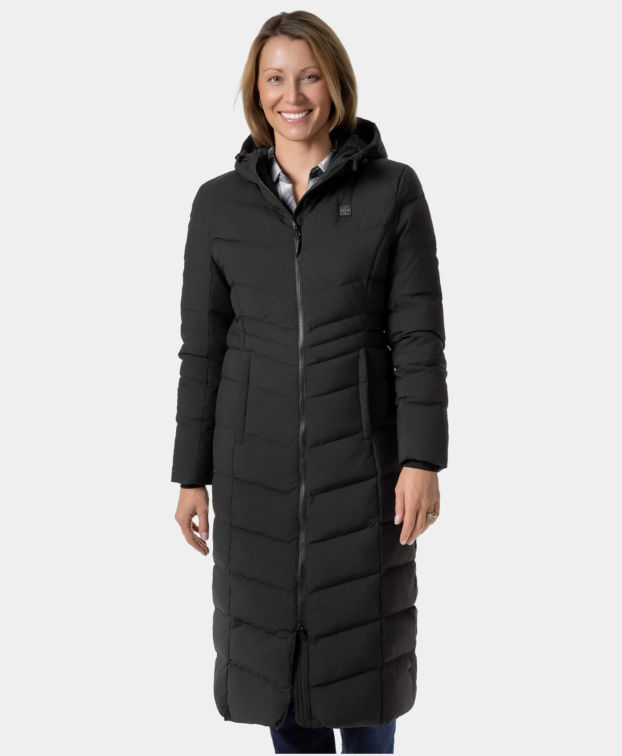 SOHO Women's Heated Down Parka Jacket (Apparel Only)