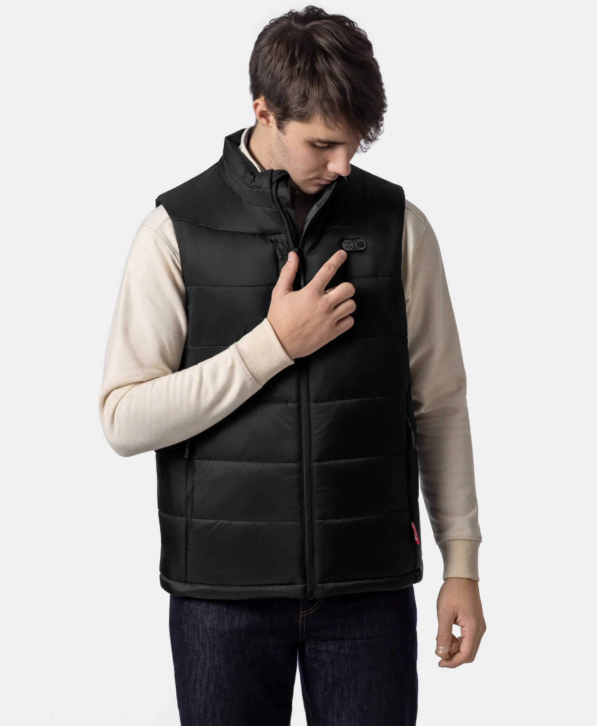 SureWarm® Men's 6-Zone Dual-Control Classic Pro Heated Vest - Image 4