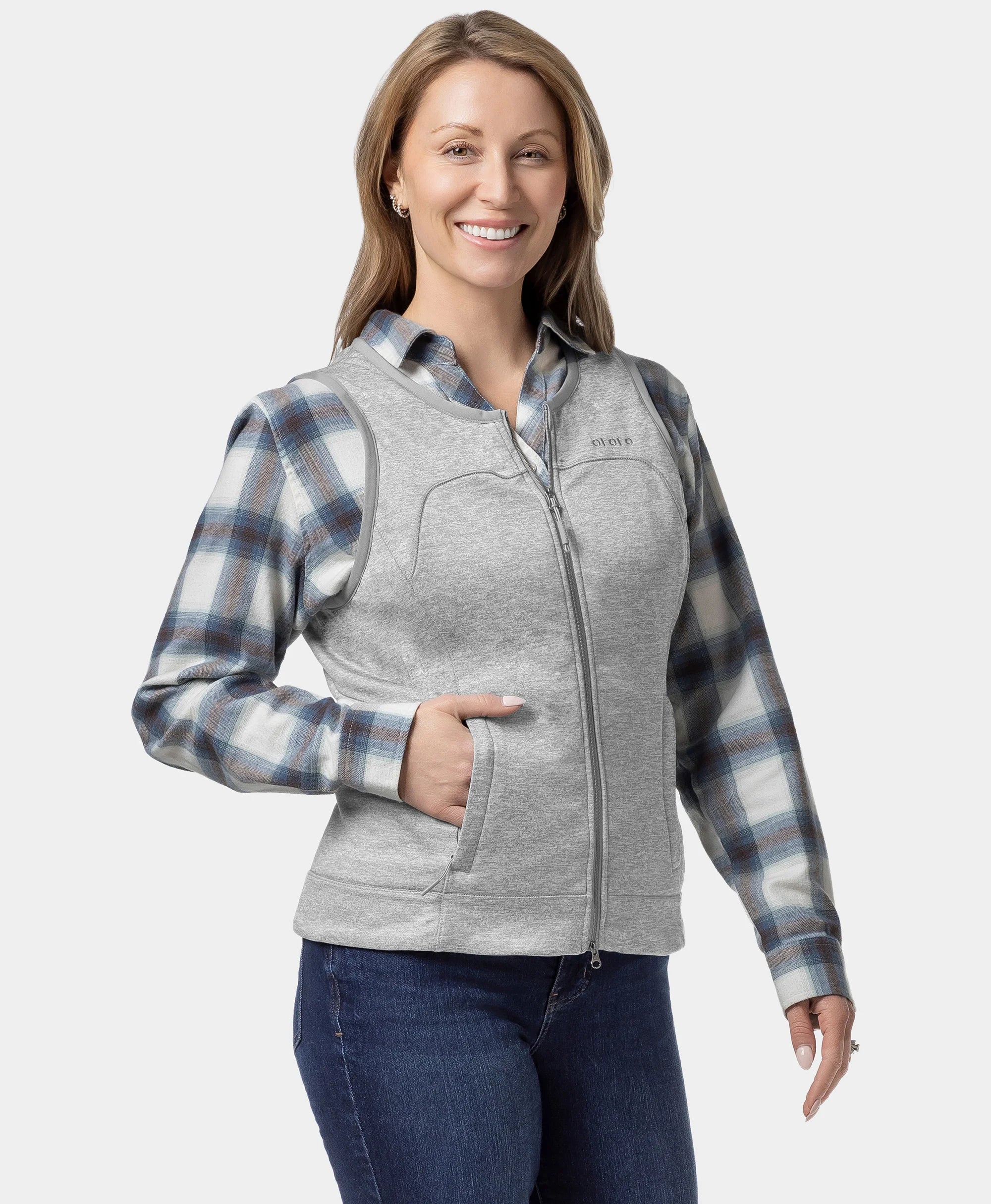 (Open-box) Suzanne Women's Heated Soft Armor Vest(Battery Set Not Included) - Image 7