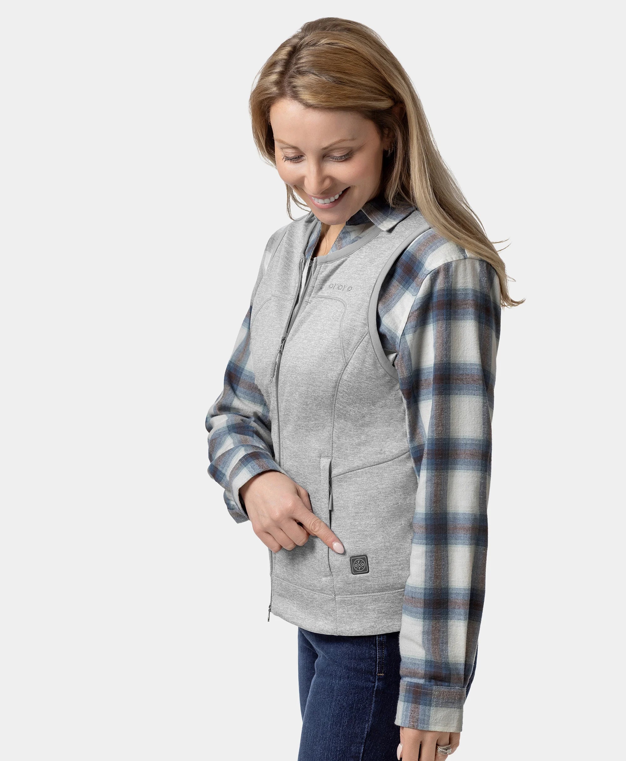 (Open-box) Suzanne Women's Heated Soft Armor Vest(Battery Set Not Included) - Image 9