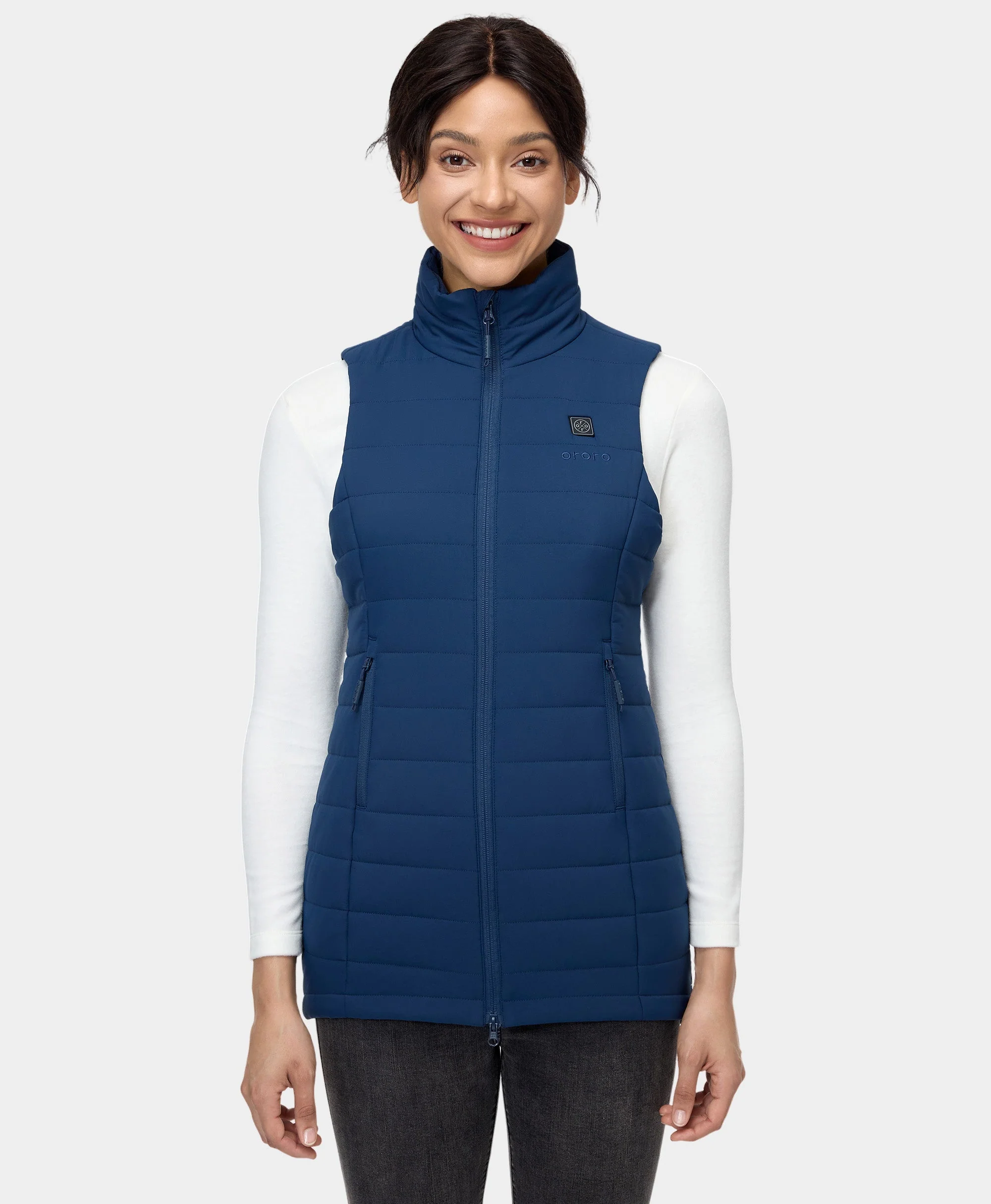 (Open-Box) Tribeca Women's Heated Long Puffer Vest (Battery Set Not Included) - Image 15