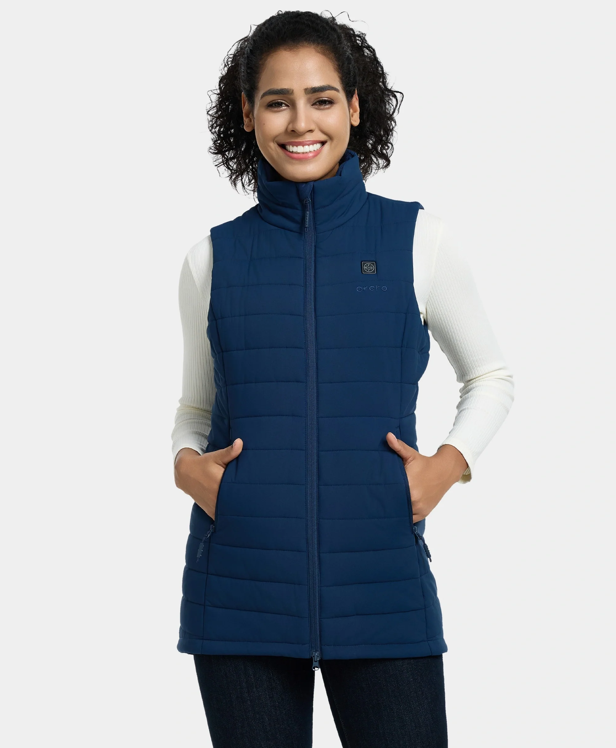 (Open-Box) Tribeca Women's Heated Long Puffer Vest (Battery Set Not Included) - Image 18