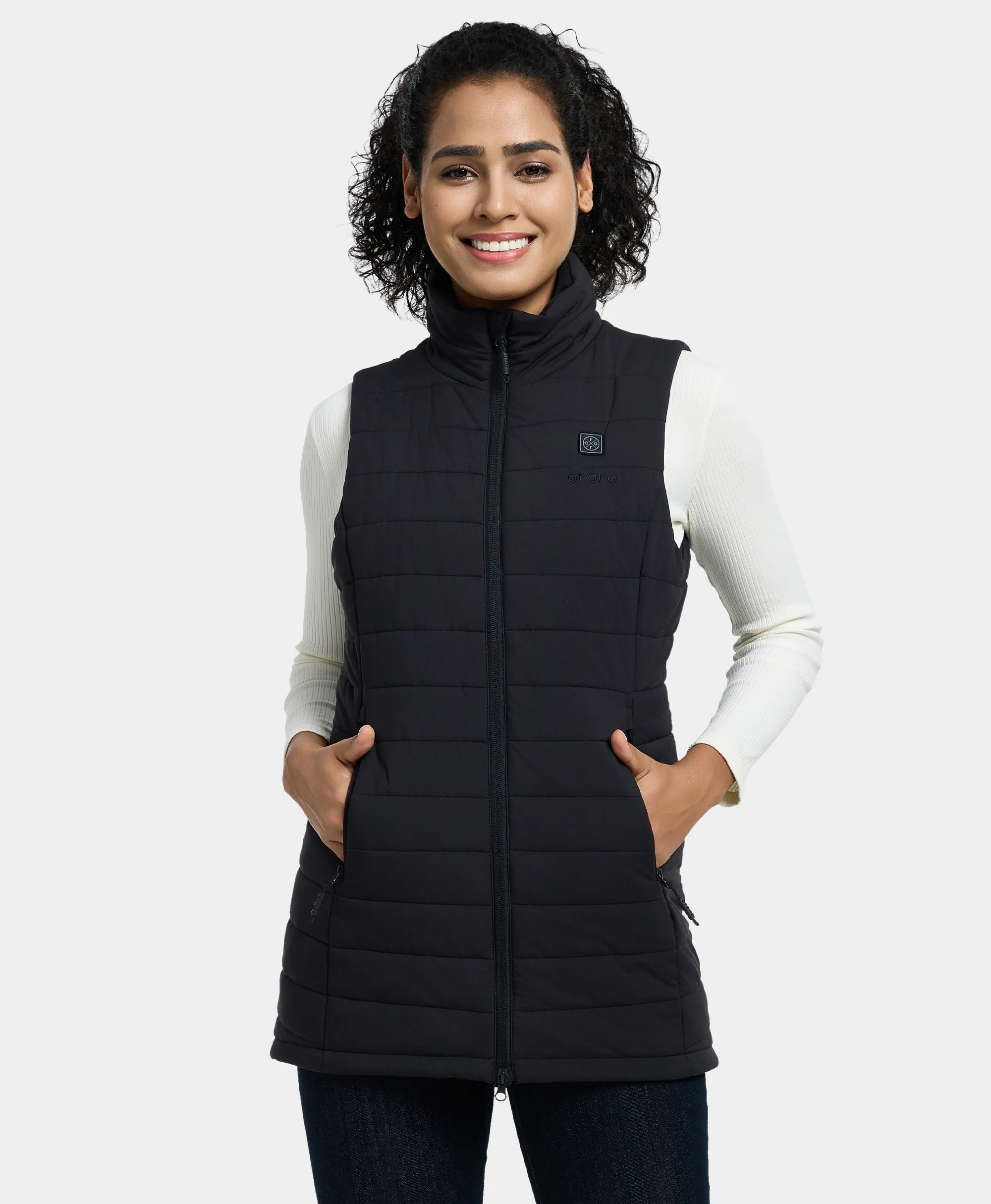 (Open-Box) Tribeca Women's Heated Long Puffer Vest (Battery Set Not Included) - Image 5