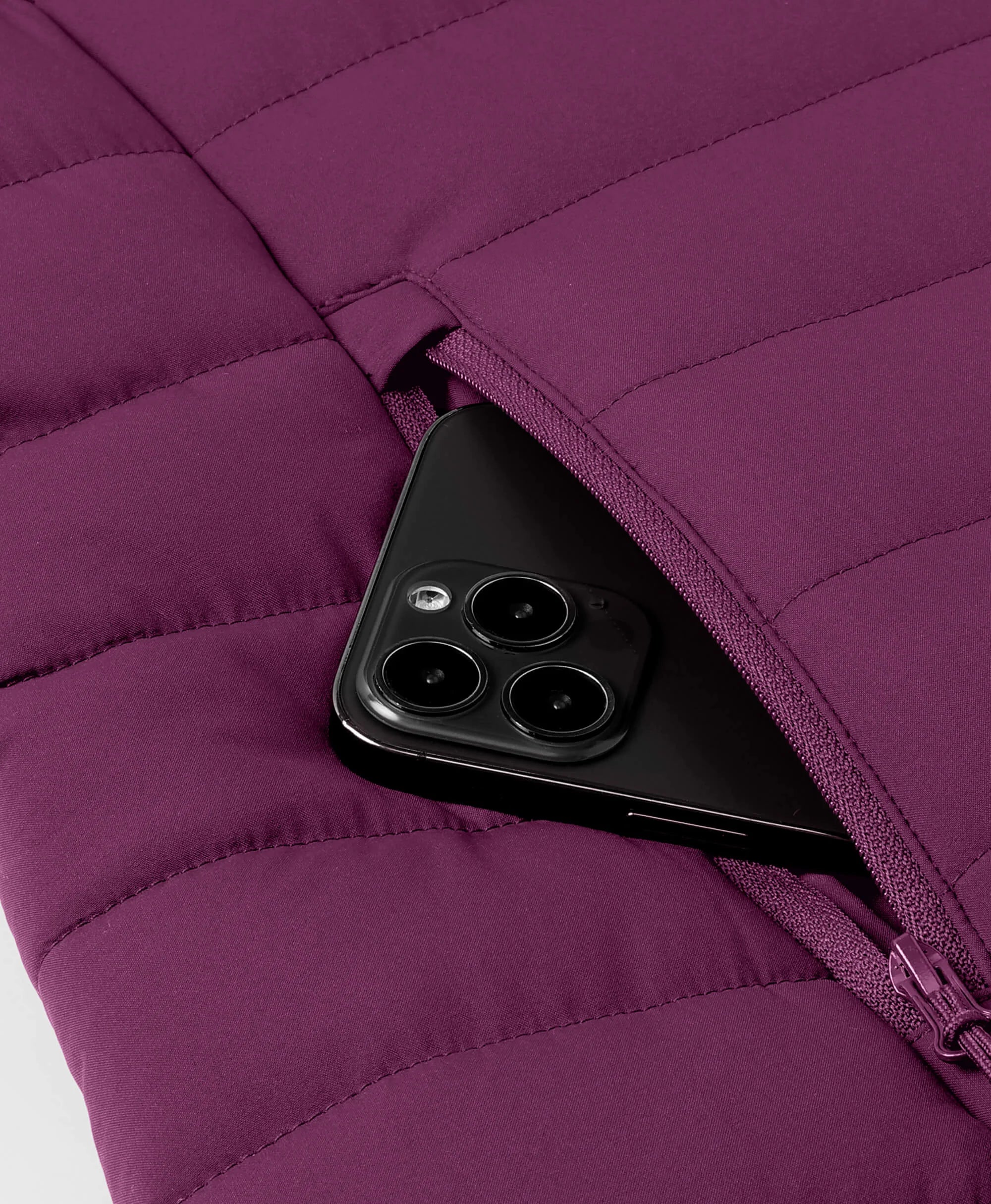 (Open-Box) Tribeca Women's Heated Long Puffer Vest (Battery Set Not Included) - Image 57