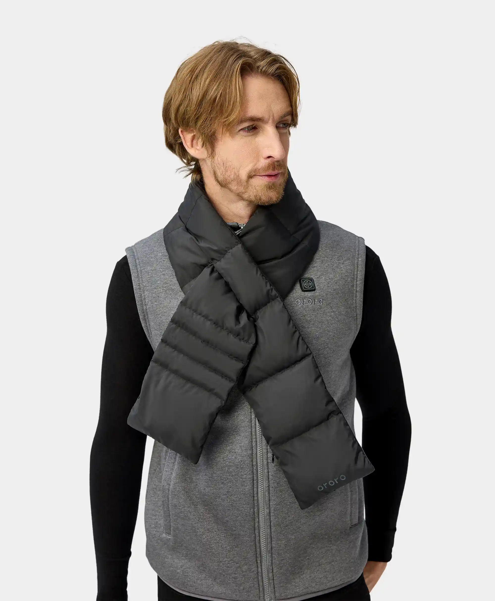 (Open-box) Unisex Heated Puffer Down Scarf - Image 29