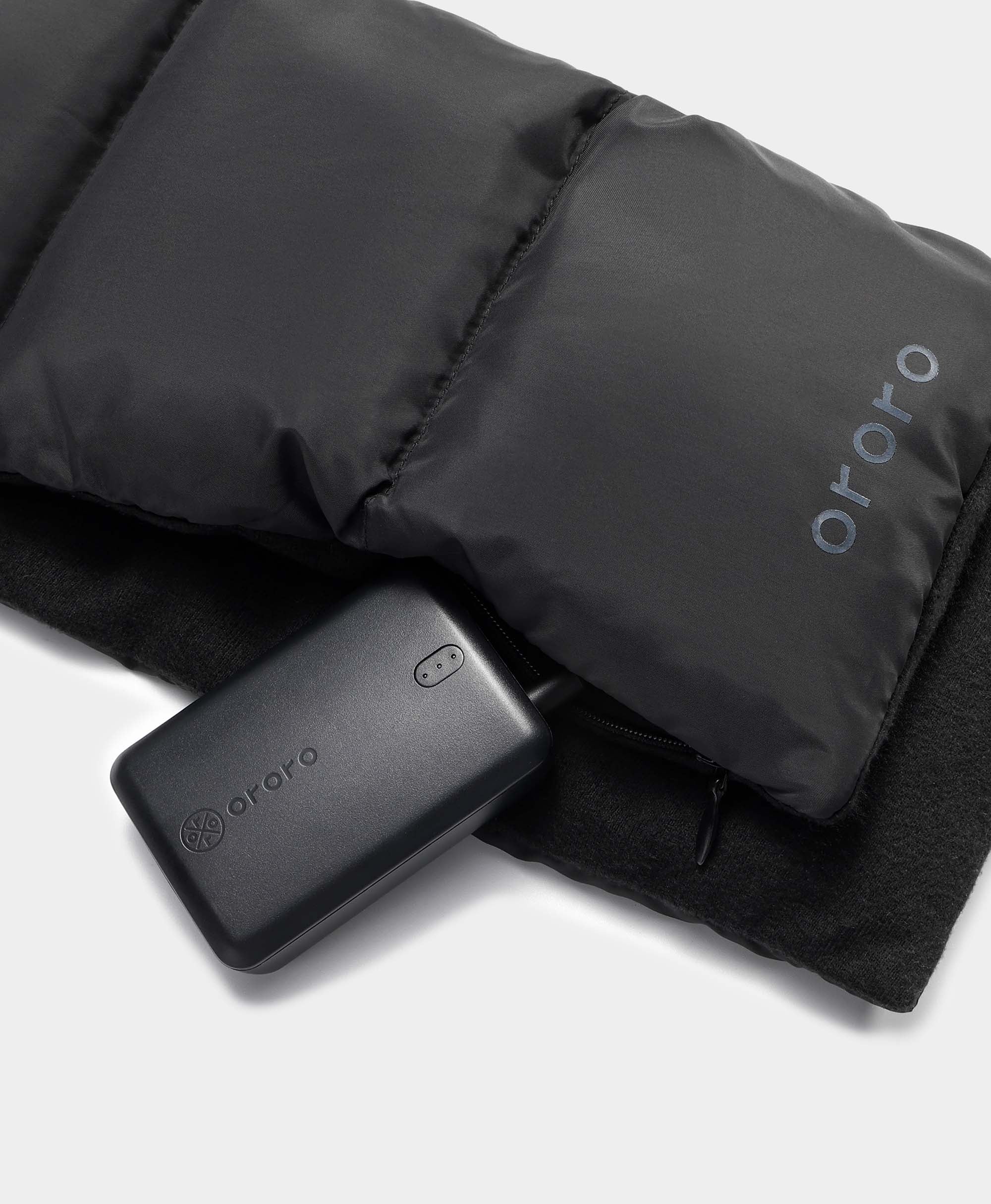 (Open-box) Unisex Heated Puffer Down Scarf - Image 33