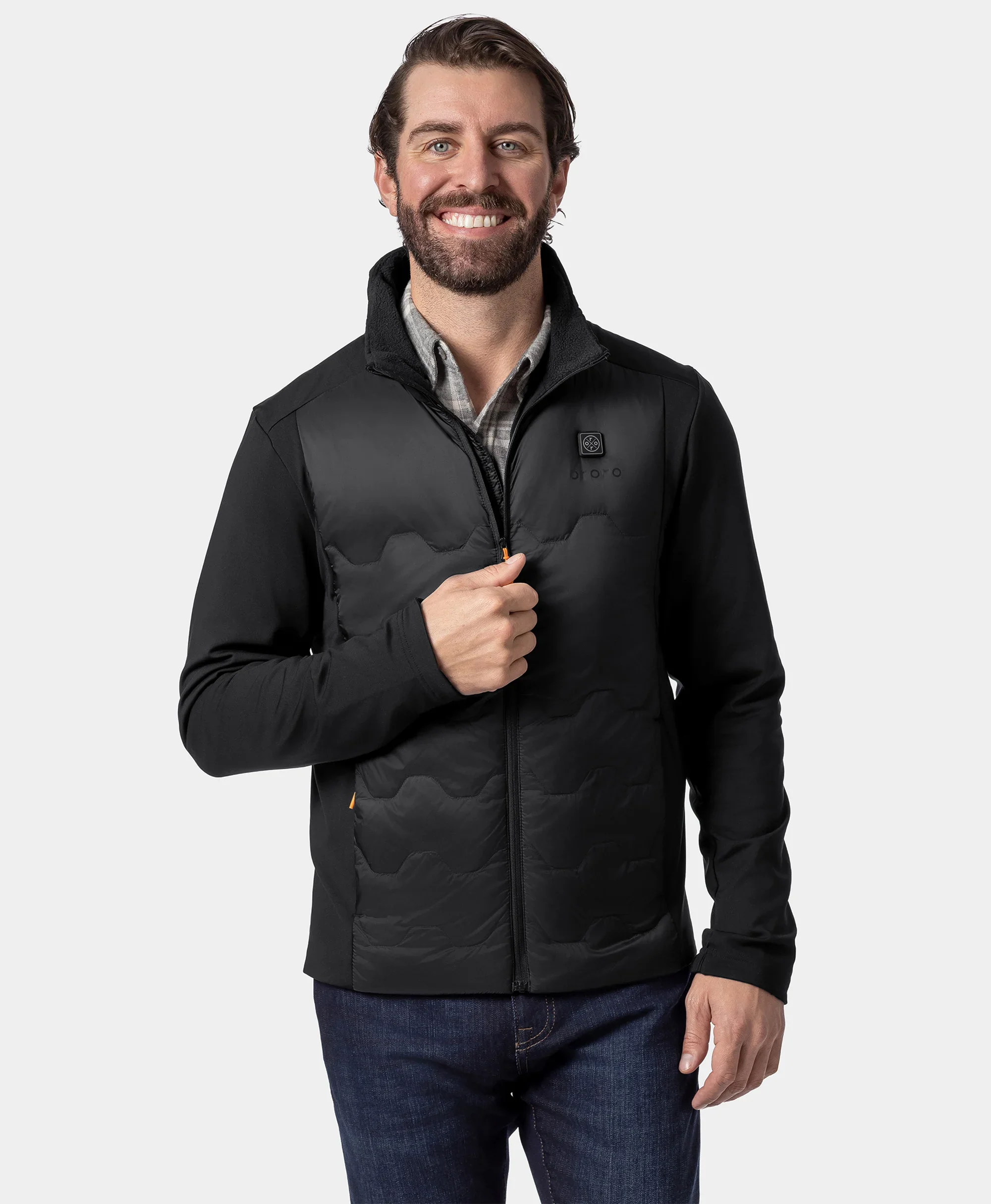Verbier Men's 4-Zone Heated Down Jacket - Image 7